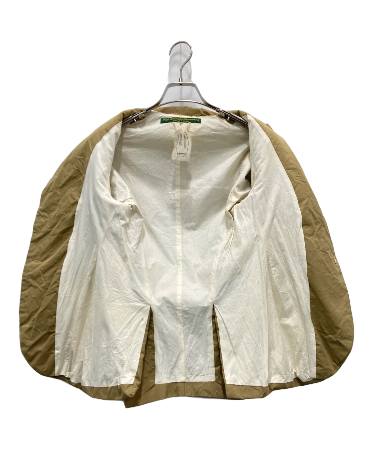 Paul HarndenテーラードジャケットS 楽天市場】ポールハーデン Paul Harnden ウールカシミヤチェック