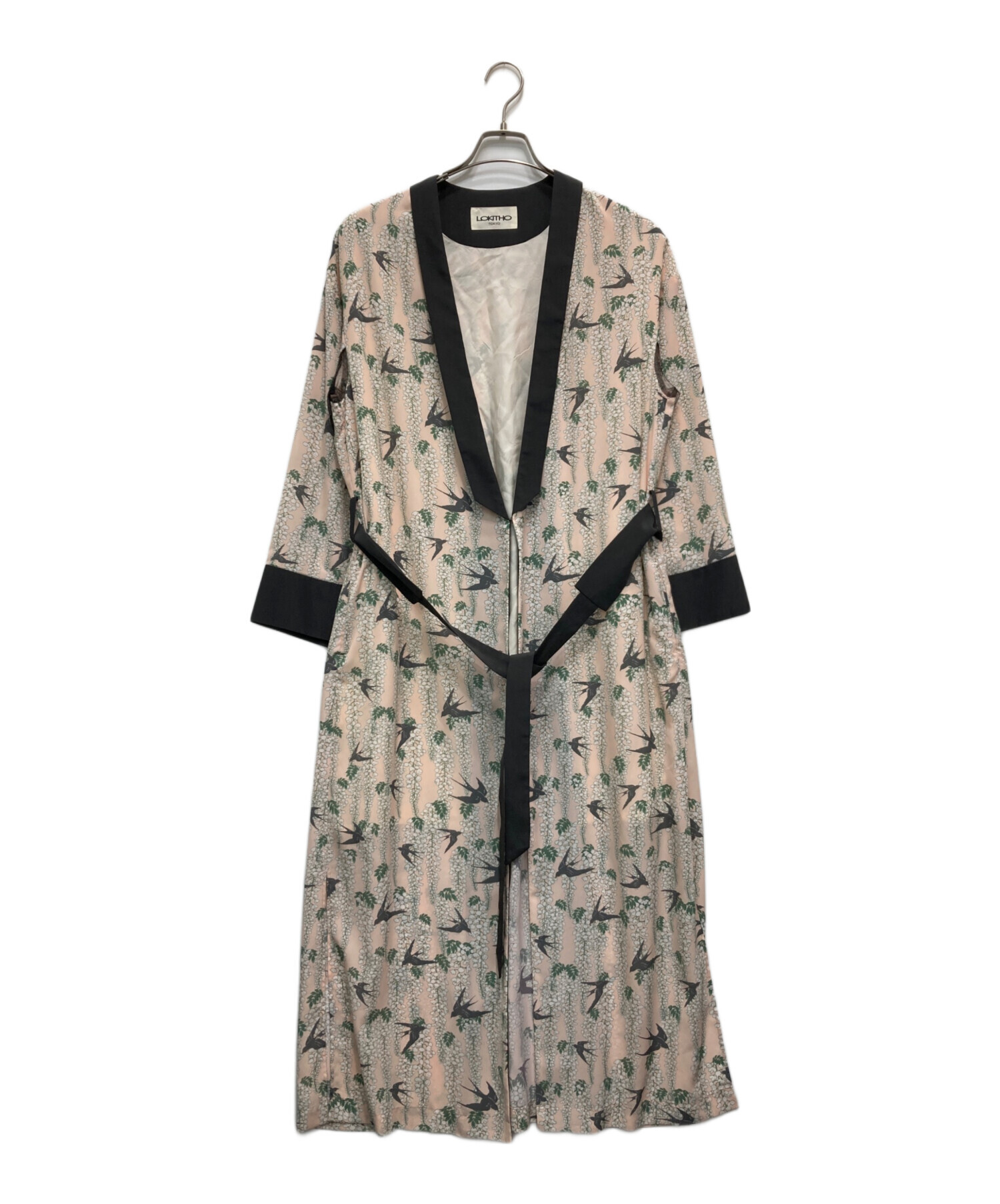 中古・古着通販】LOKITHO (ロキト) 総柄ワンピース ピンク サイズ:不明