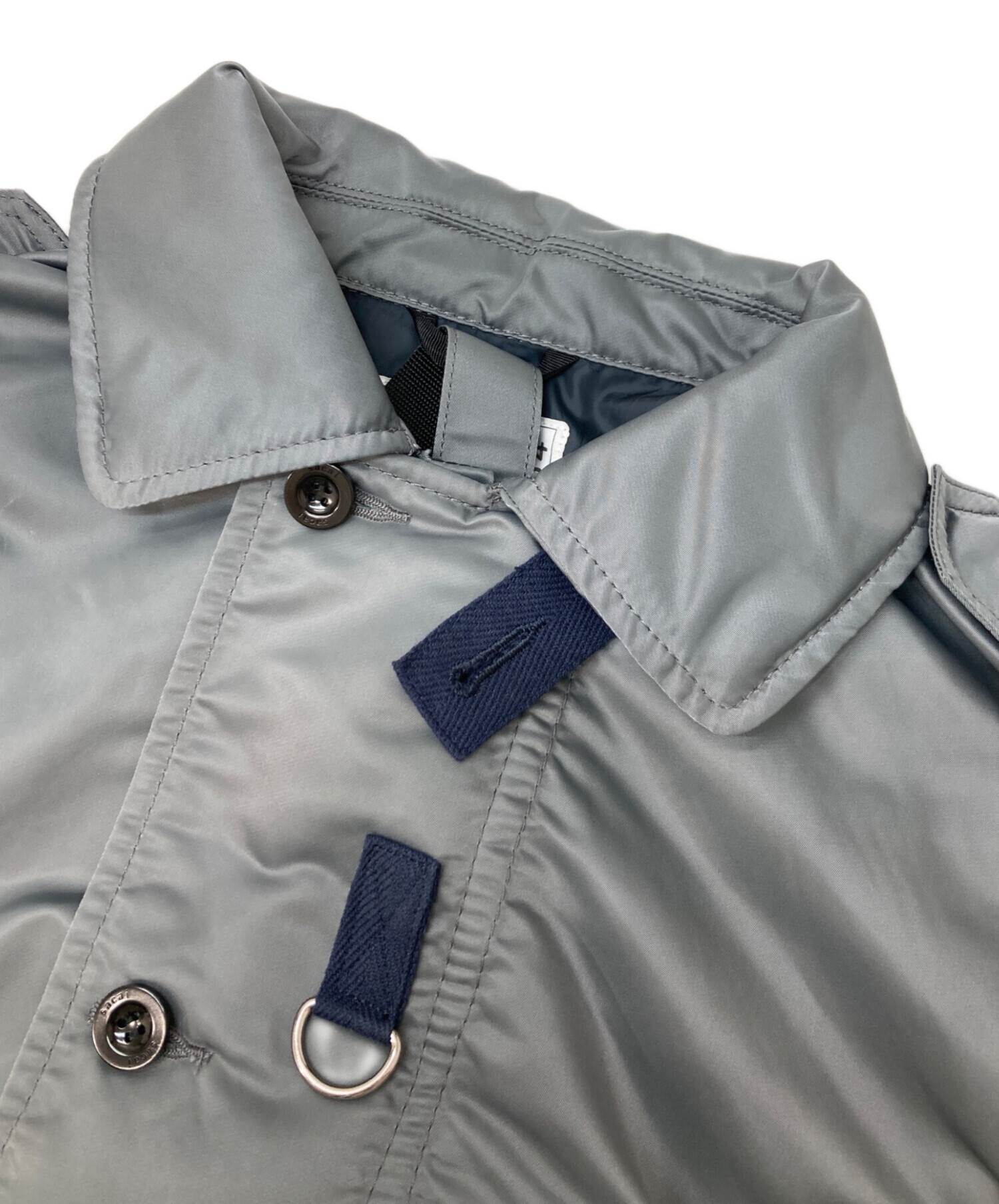 中古・古着通販】sacai (サカイ) ナイロンツイルブルゾン グレー 