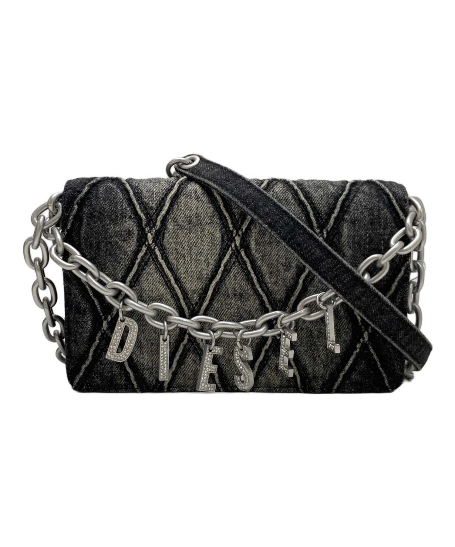 中古・古着通販】DIESEL (ディーゼル) CHARM-D WALLET STRAP ブラック 