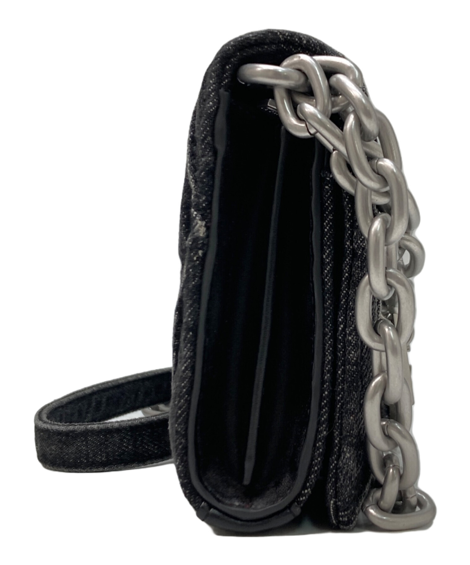 中古・古着通販】DIESEL (ディーゼル) CHARM-D WALLET STRAP ブラック 