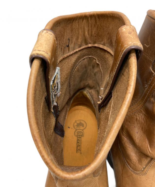 ET1982年ヴィンテージ シーツ　ムチャチャkeikiiiブーフーウー古着 中古・古着通販】CHIPPEWA (チペワ) ブーツ ブラウン サイズ:10EE