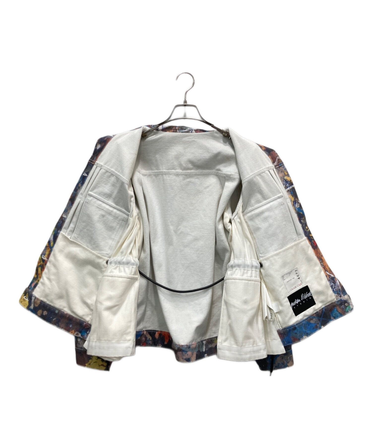 sacai Jackson pollock コラボ ペイントジャケット 【公式通販】
