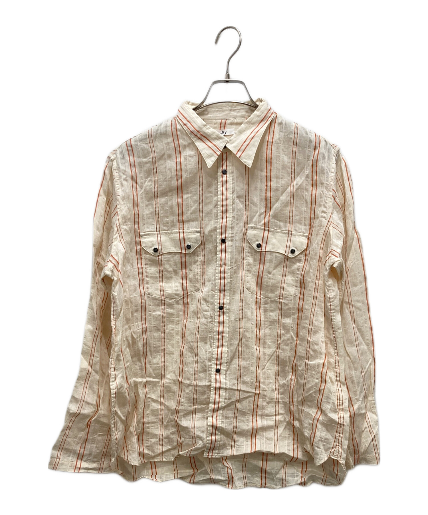 中古・古着通販】saby (サバイ) WESTERN SHIRTS Type Flax Rayon