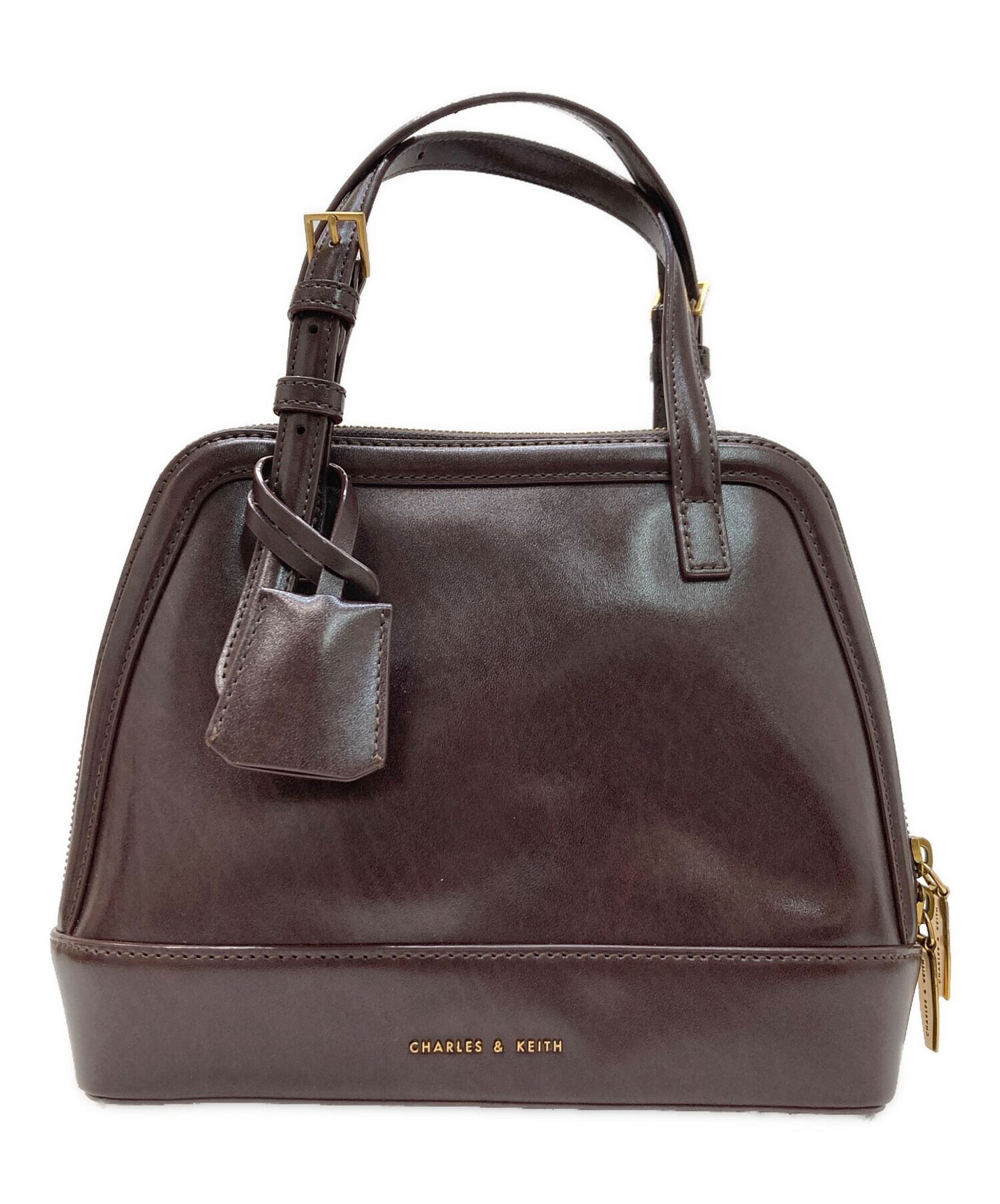 中古・古着通販】CHARLES & KEITH (チャールズ＆キース) ハンドバッグ 