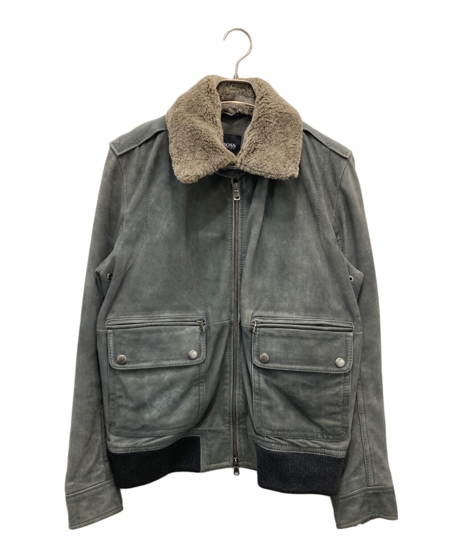 中古・古着通販】BOSS HUGO BOSS (ボス ヒューゴボス) スウェード 