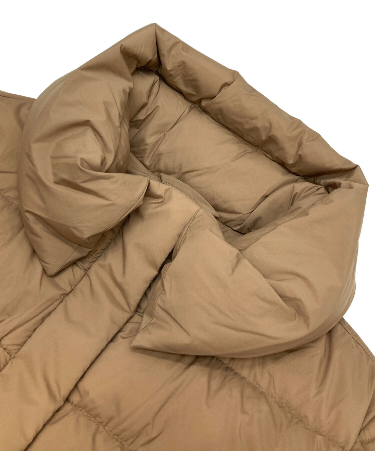 中古・古着通販】AMACA (アマカ) ダウンコート ベージュ サイズ:38