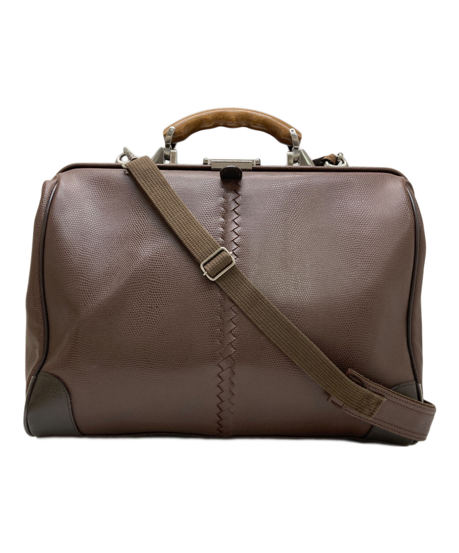 中古・古着通販】豊岡鞄 (トヨオカカバン) ダレスバッグ ブラウン