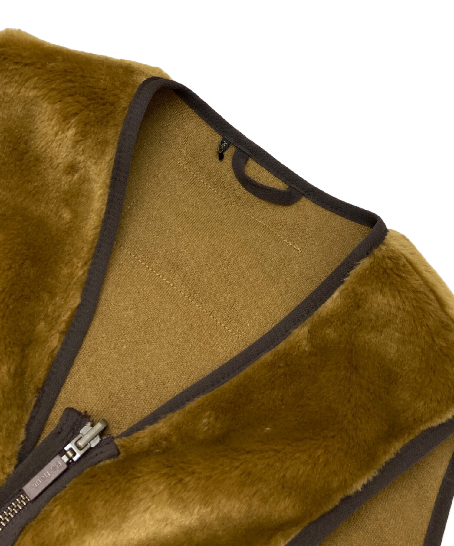 Barbour ブラウン ベスト 36 ライナー 中古・古着通販】Barbour (バブアー) ファーライナーベスト ブラウン