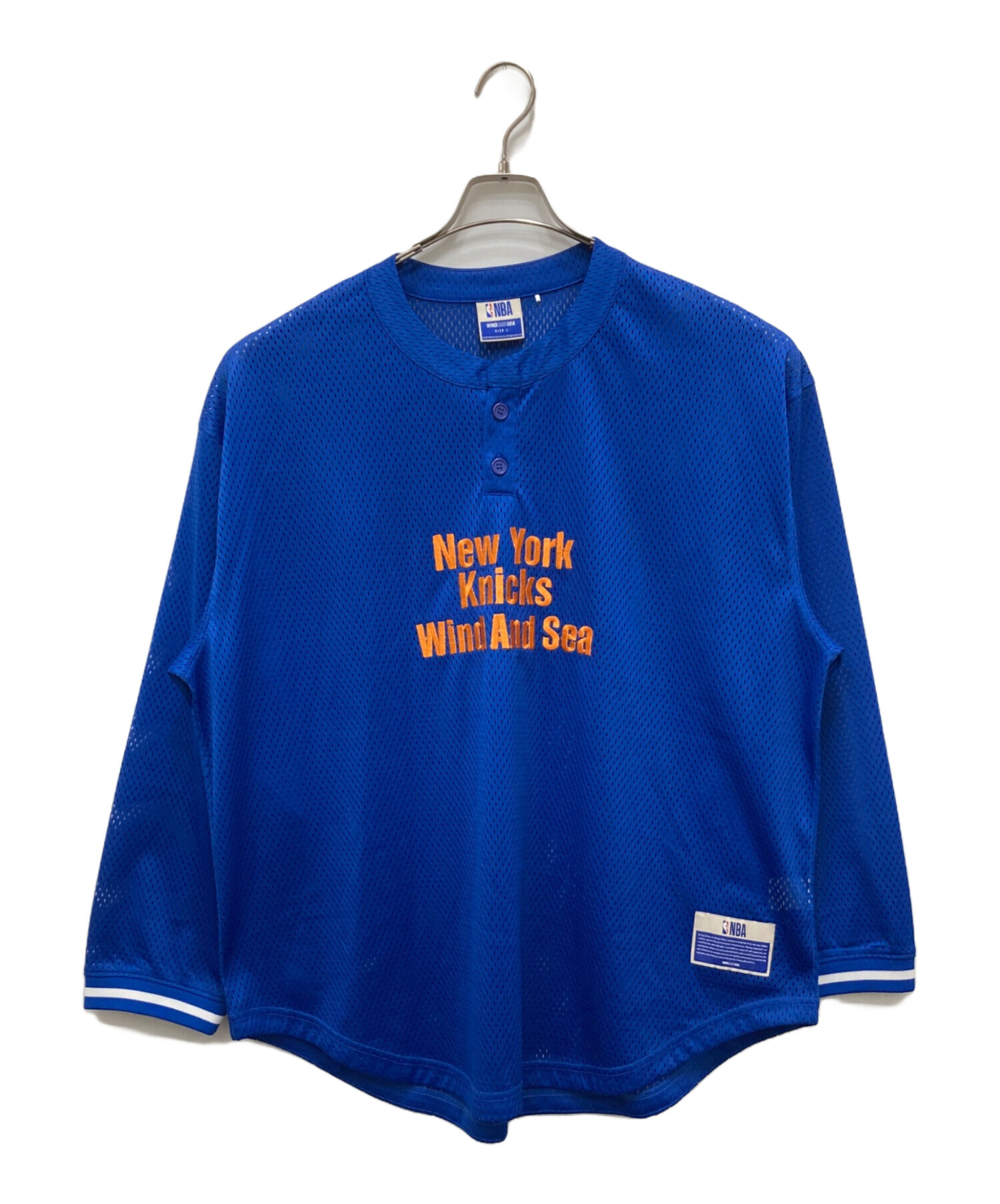 確実正規品　超希少品　WIND AND SEA ゲームシャツ Lサイズ 中古・古着通販】NBA (エヌビーエー) WIND AND SEA (ウィンダンシー