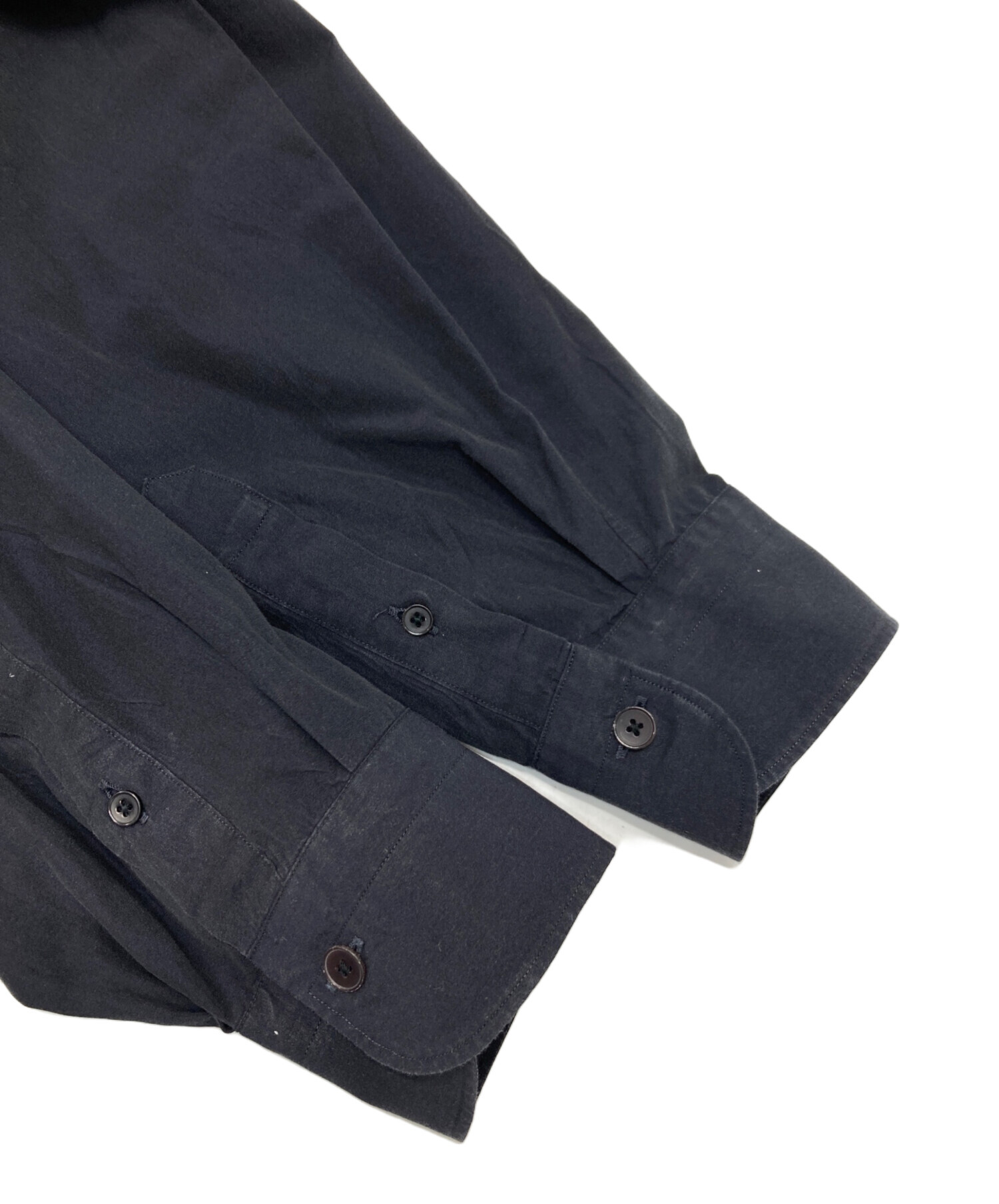 中古・古着通販】COMOLI (コモリ) コモリシャツ ネイビー サイズ