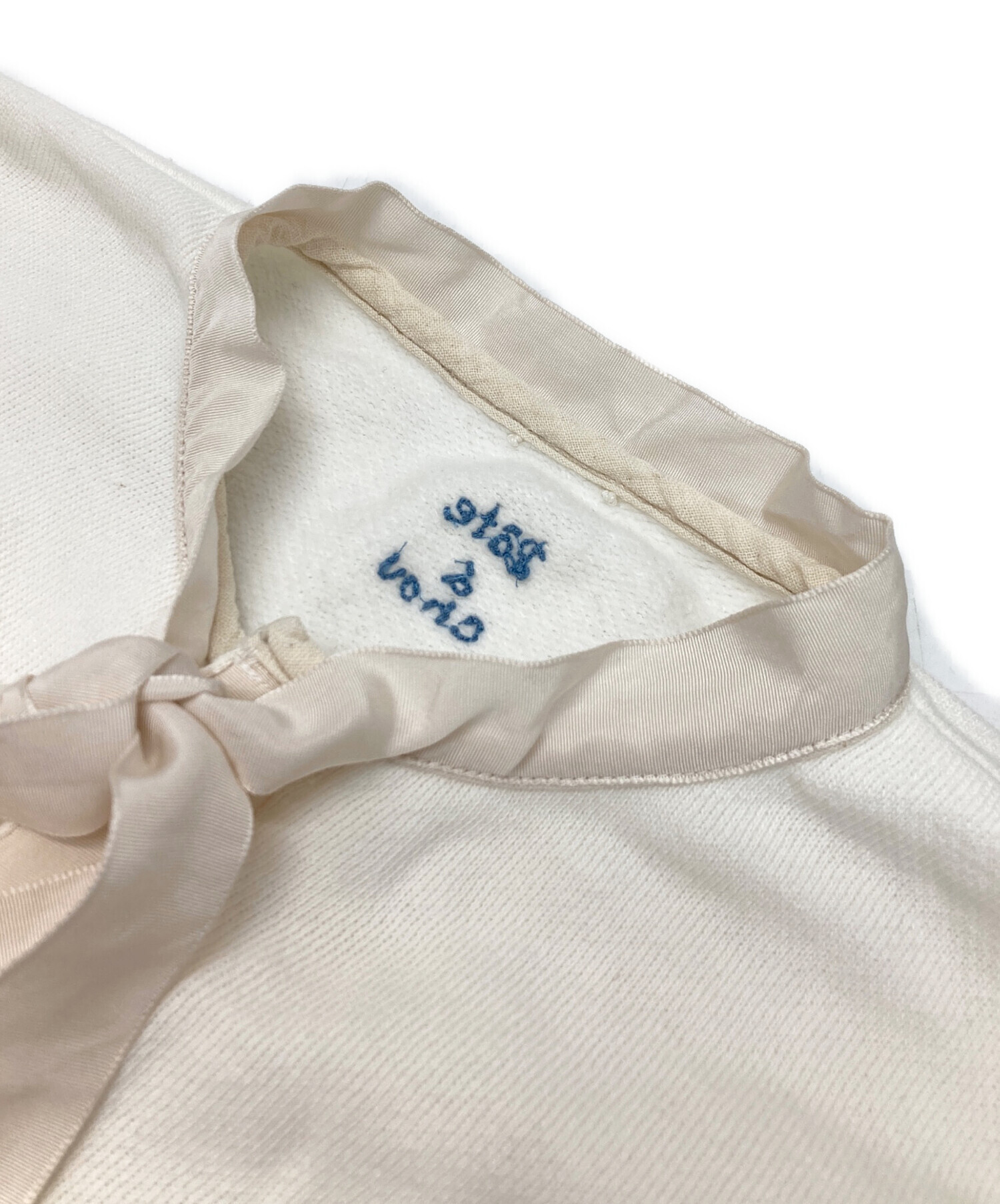 中古・古着通販】45R pate a chou (45アール) ガーゼ裏毛の