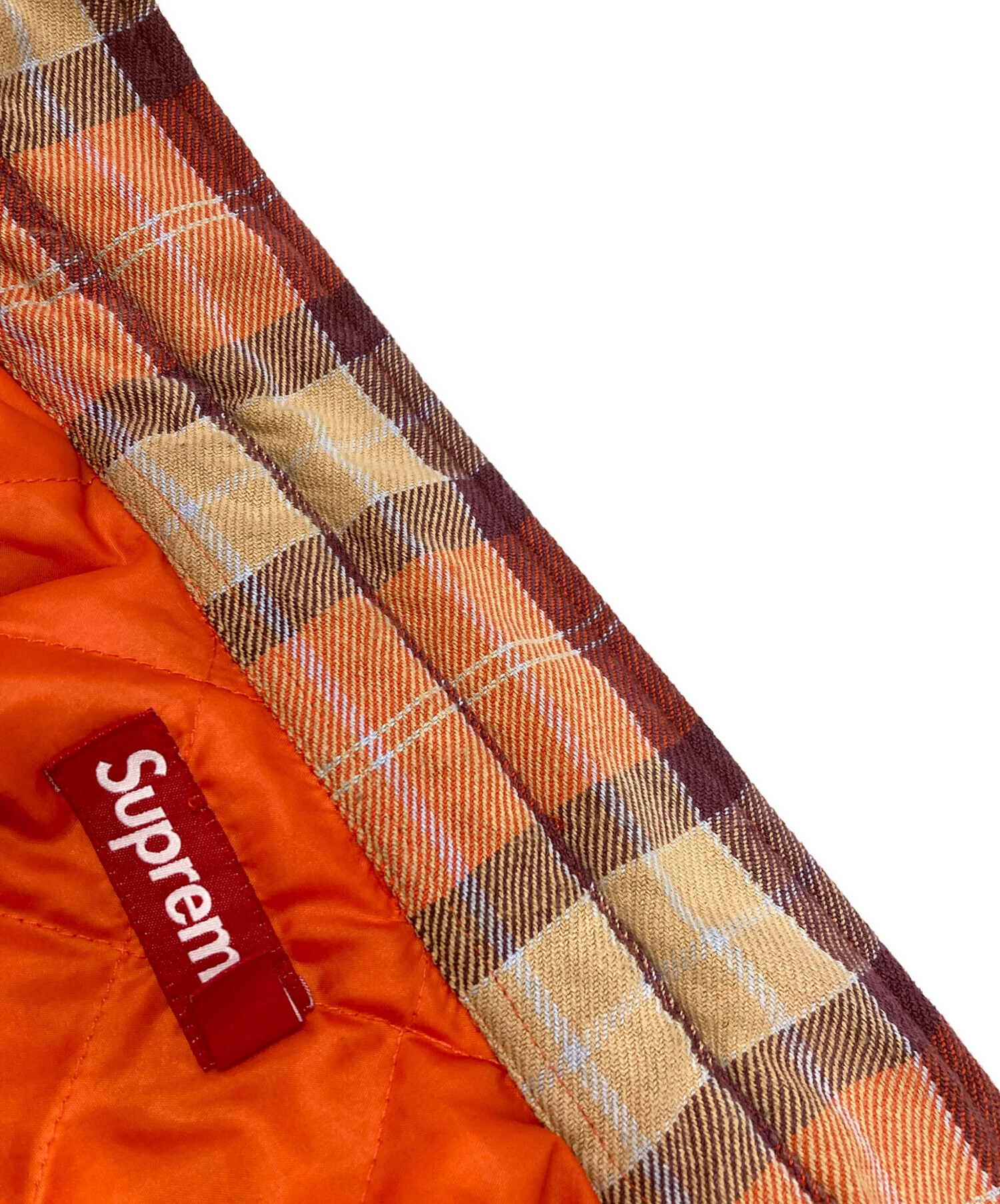 中古・古着通販】SUPREME (シュプリーム) Quilted Flannel Snap Shirt