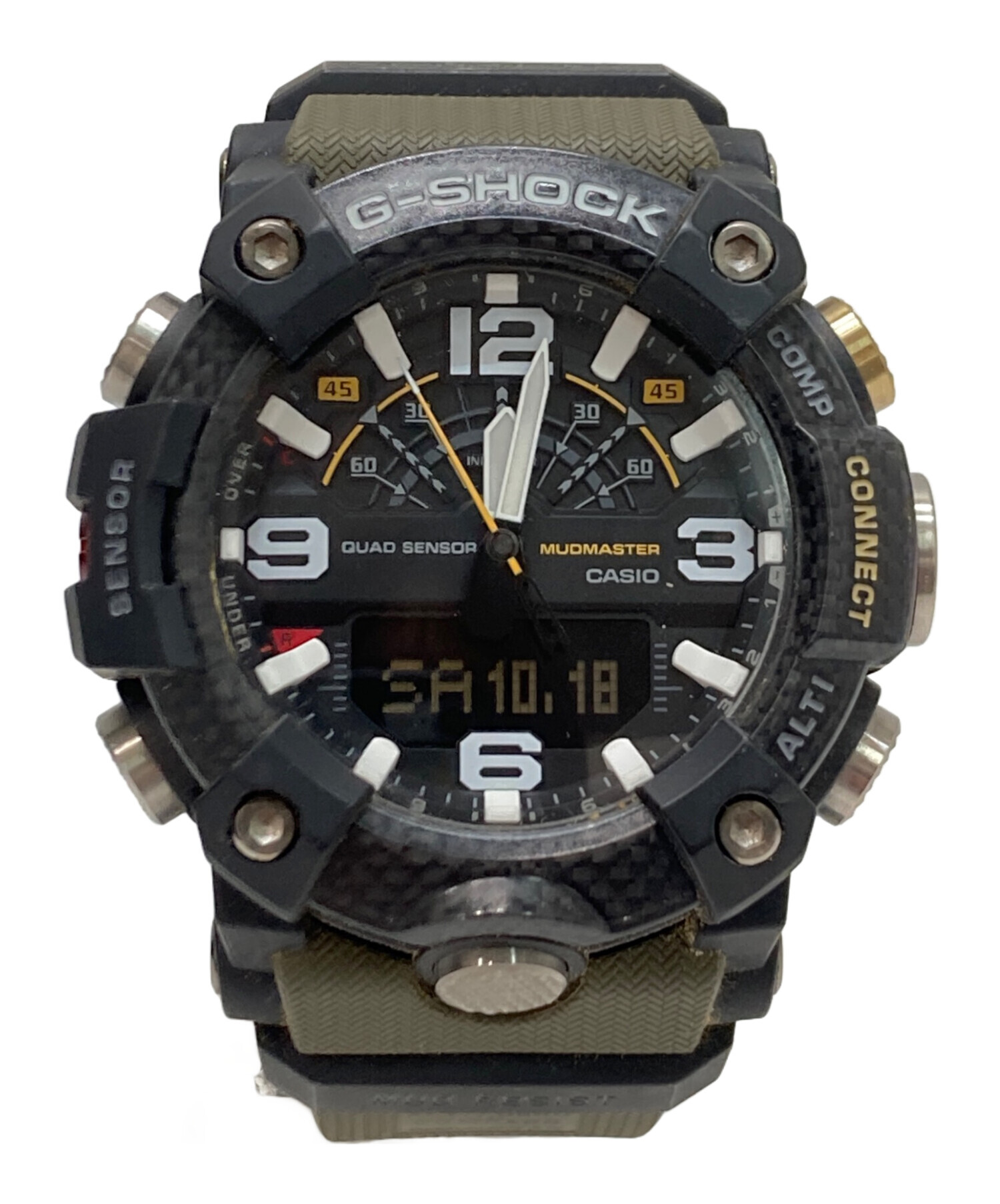 中古・古着通販】CASIO (カシオ) 腕時計 オリーブ｜ブランド・古着通販