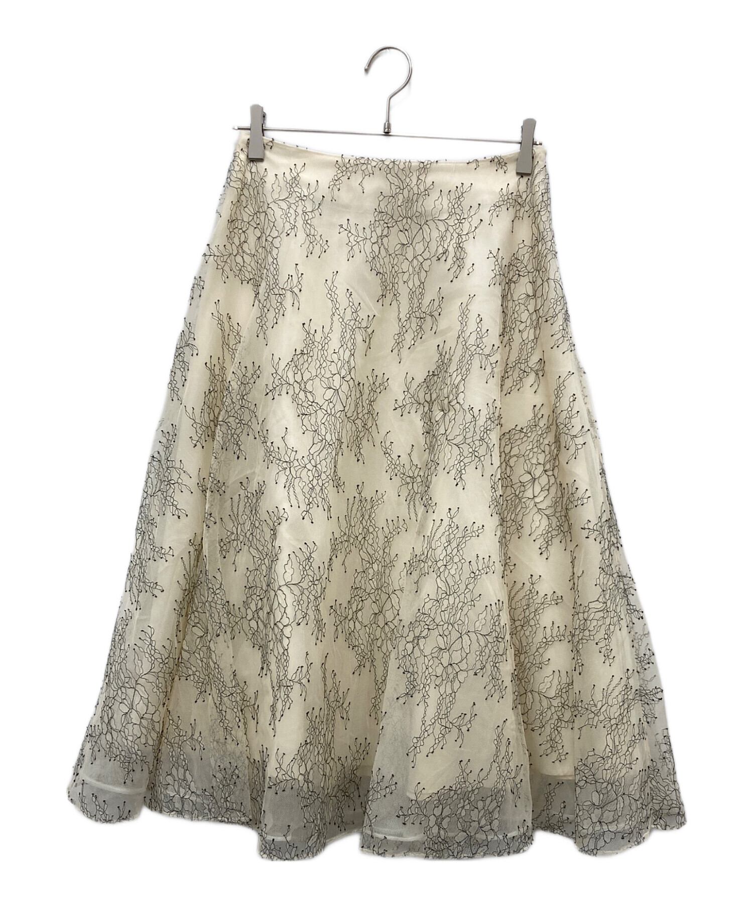 中古・古着通販】CELFORD (セルフォード) レースミディフレアスカート