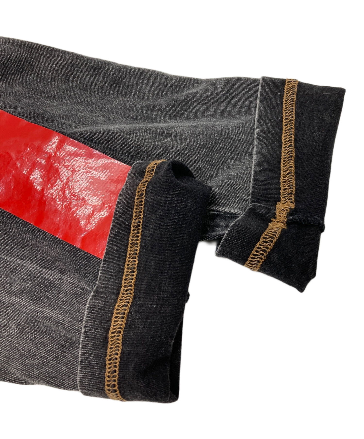 中古・古着通販】DIESEL (ディーゼル) ライン長袖カットソー グレー