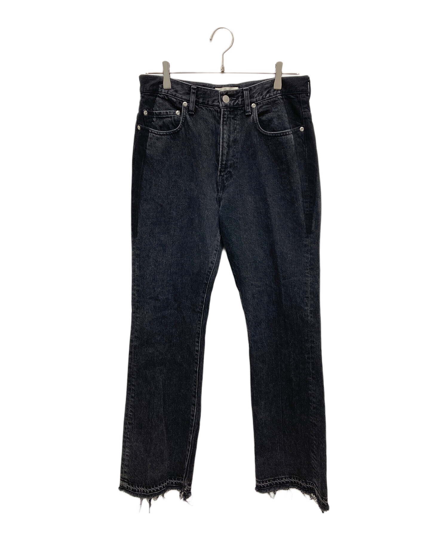 中古・古着通販】jieda (ジエダ) USED FLARE DENIM PANTS ブラック 