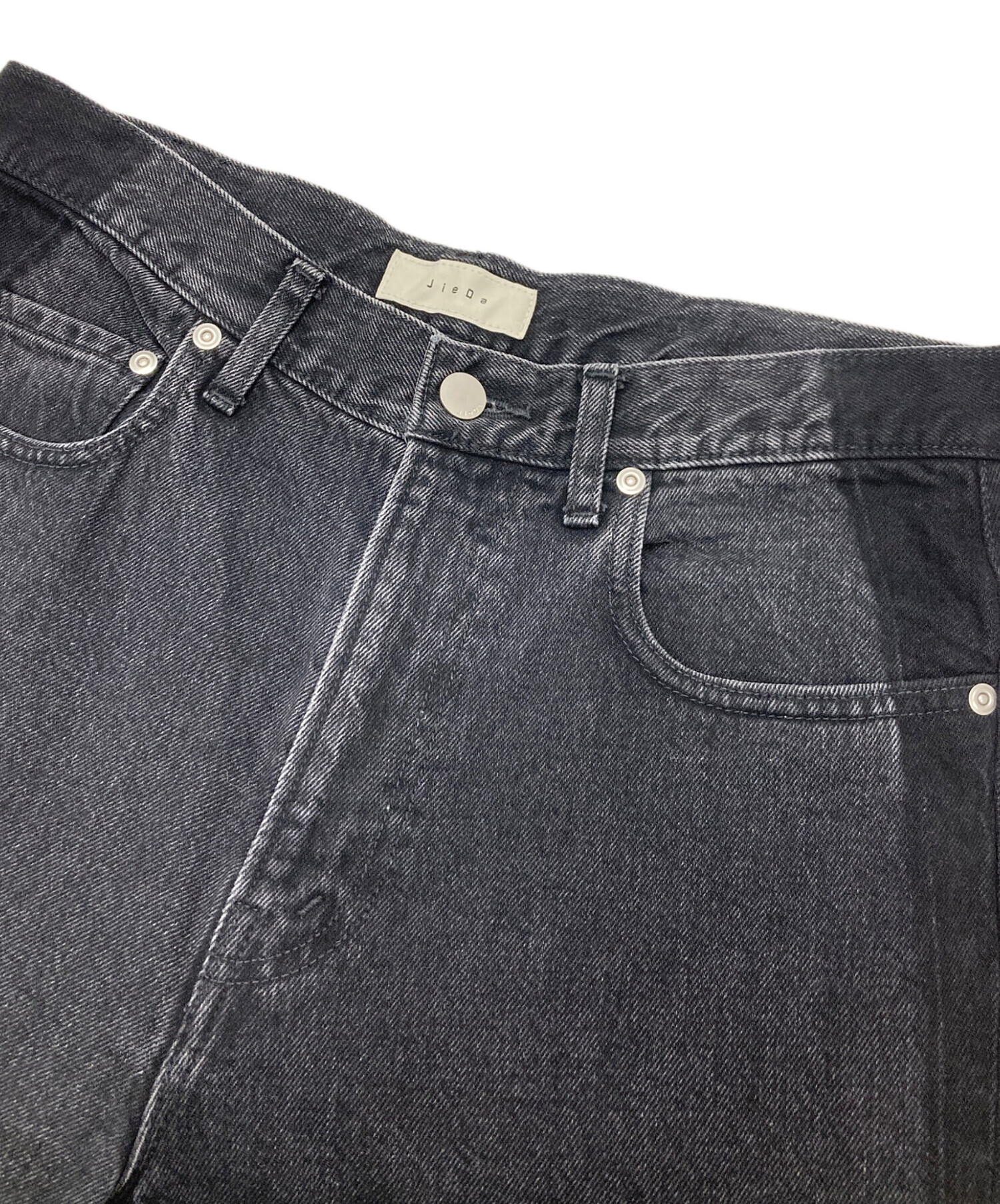 中古・古着通販】jieda (ジエダ) USED FLARE DENIM PANTS ブラック 