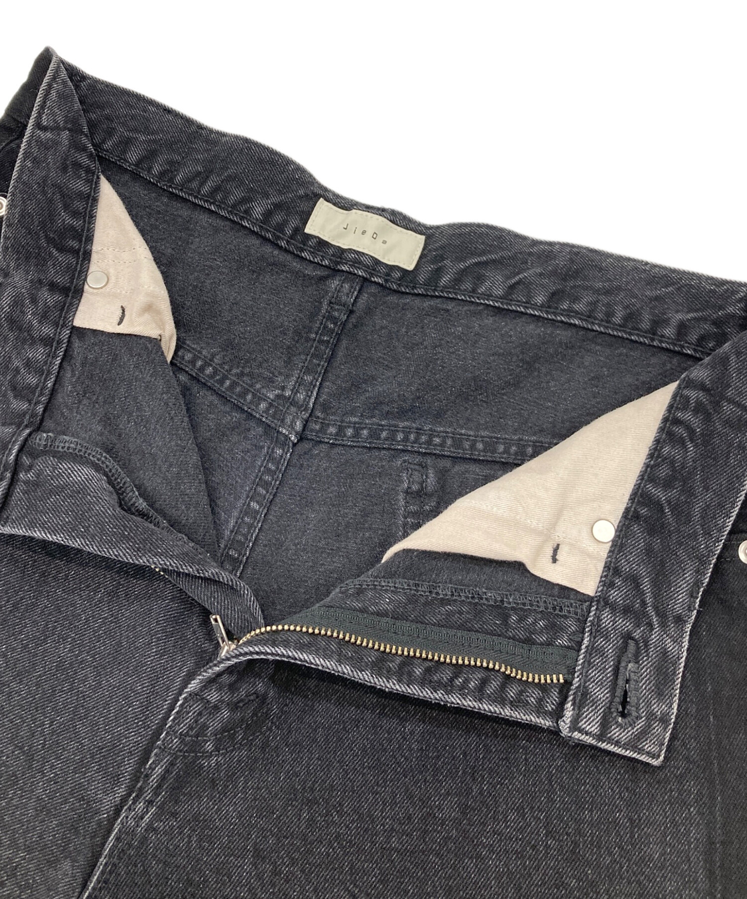 中古・古着通販】jieda (ジエダ) USED FLARE DENIM PANTS ブラック 