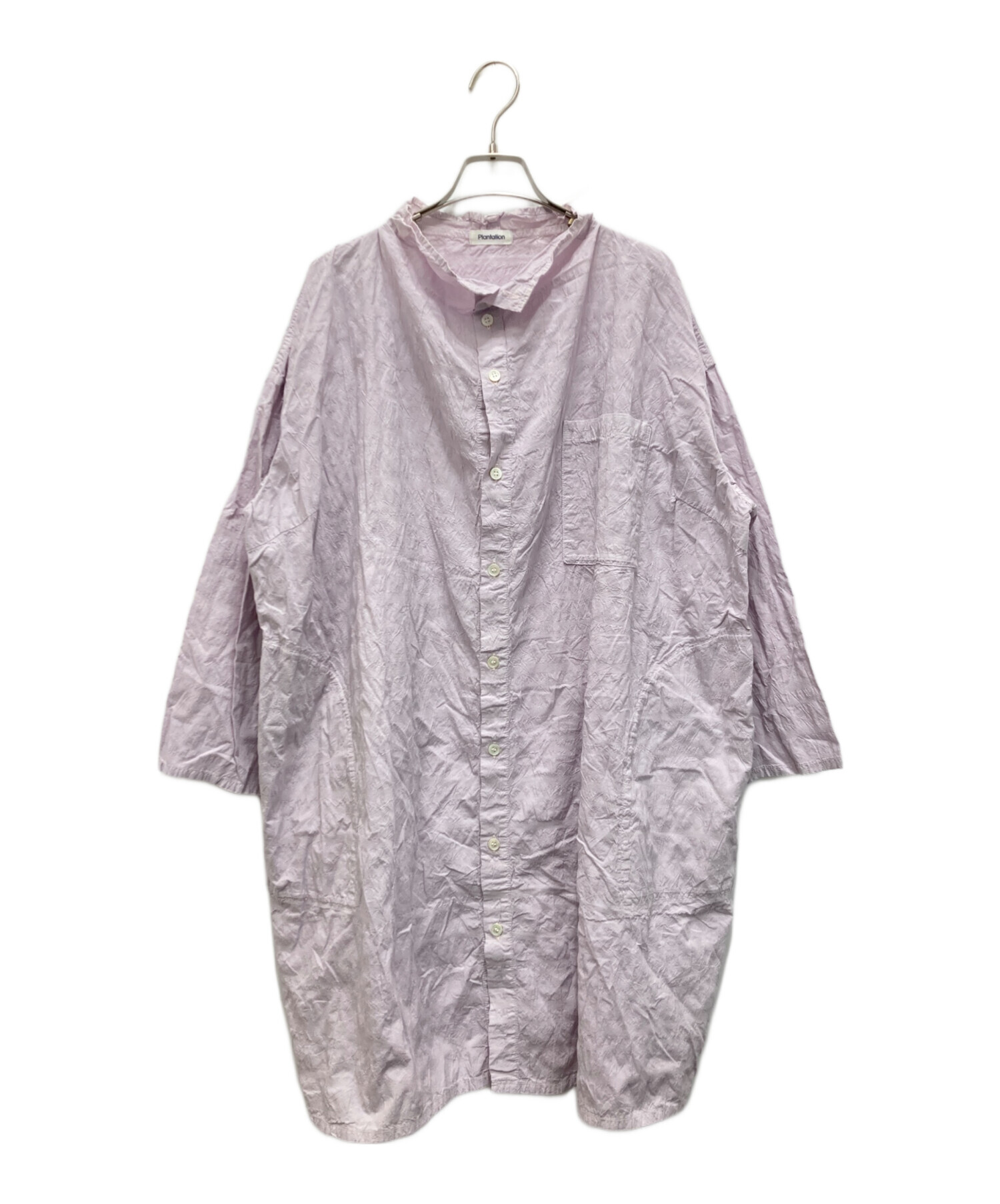 中古・古着通販】plantation (プランテーション) チュニックブラウス