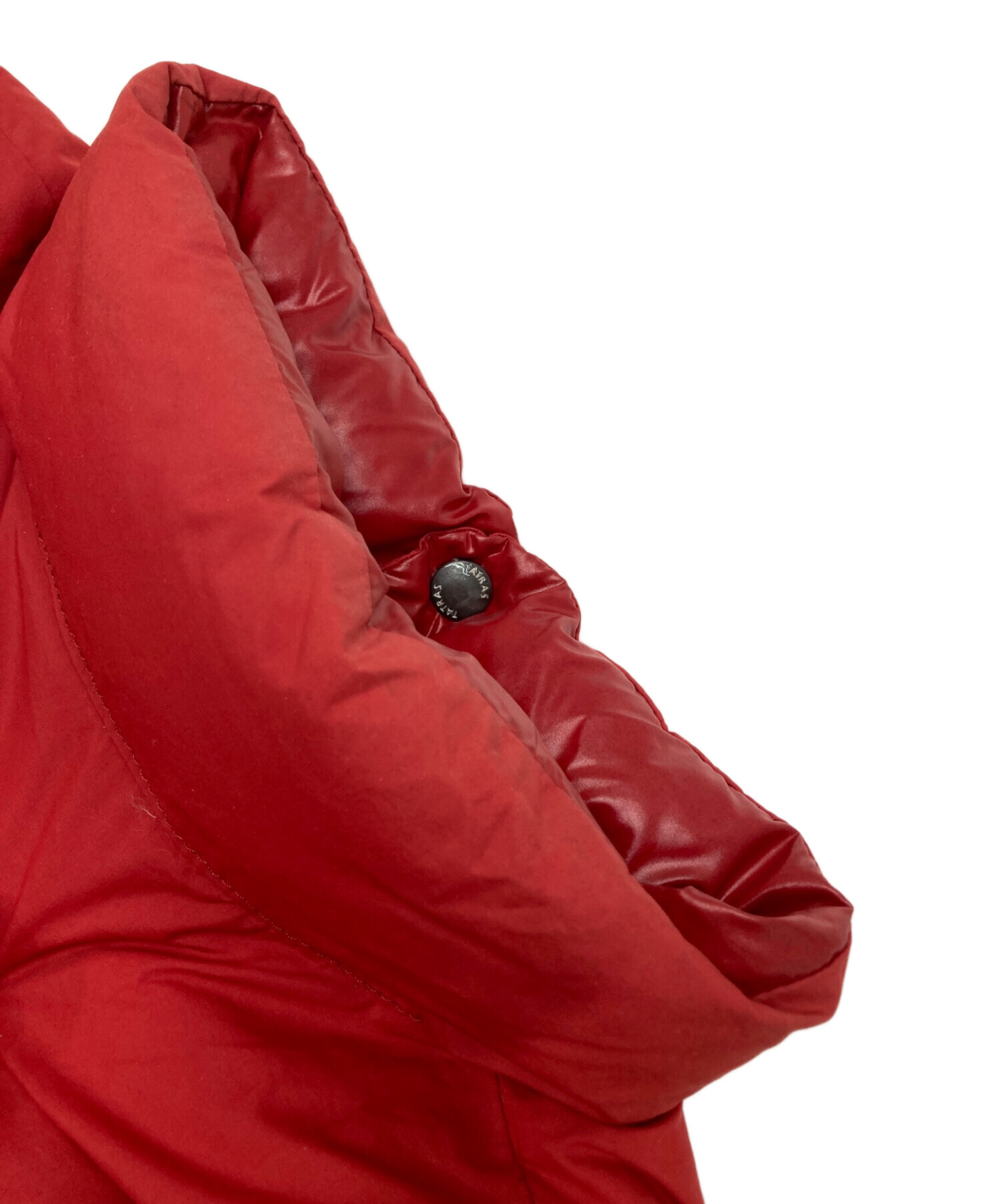 中古・古着通販】TATRAS (タトラス) リバーシブルダウンベスト レッド