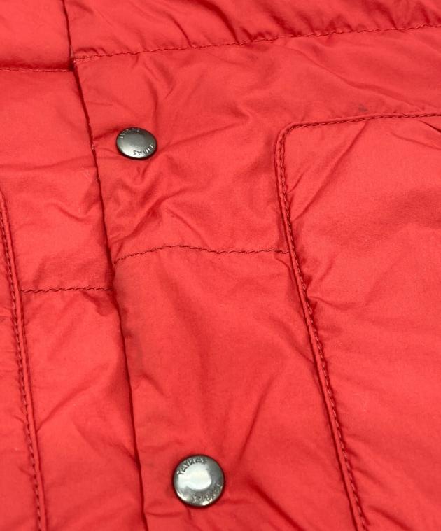 中古・古着通販】TATRAS (タトラス) リバーシブルダウンベスト レッド