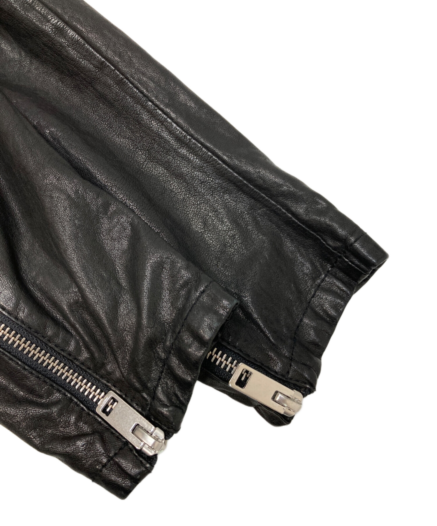 中古・古着通販】DIESEL (ディーゼル) ラムレザージャケット