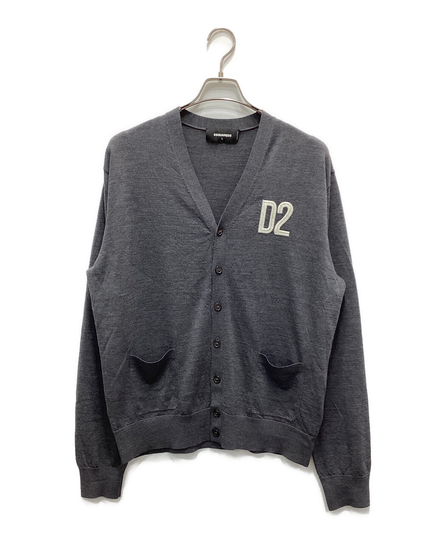 中古・古着通販】DSQUARED2 (ディースクエアード) ニットカーディガン