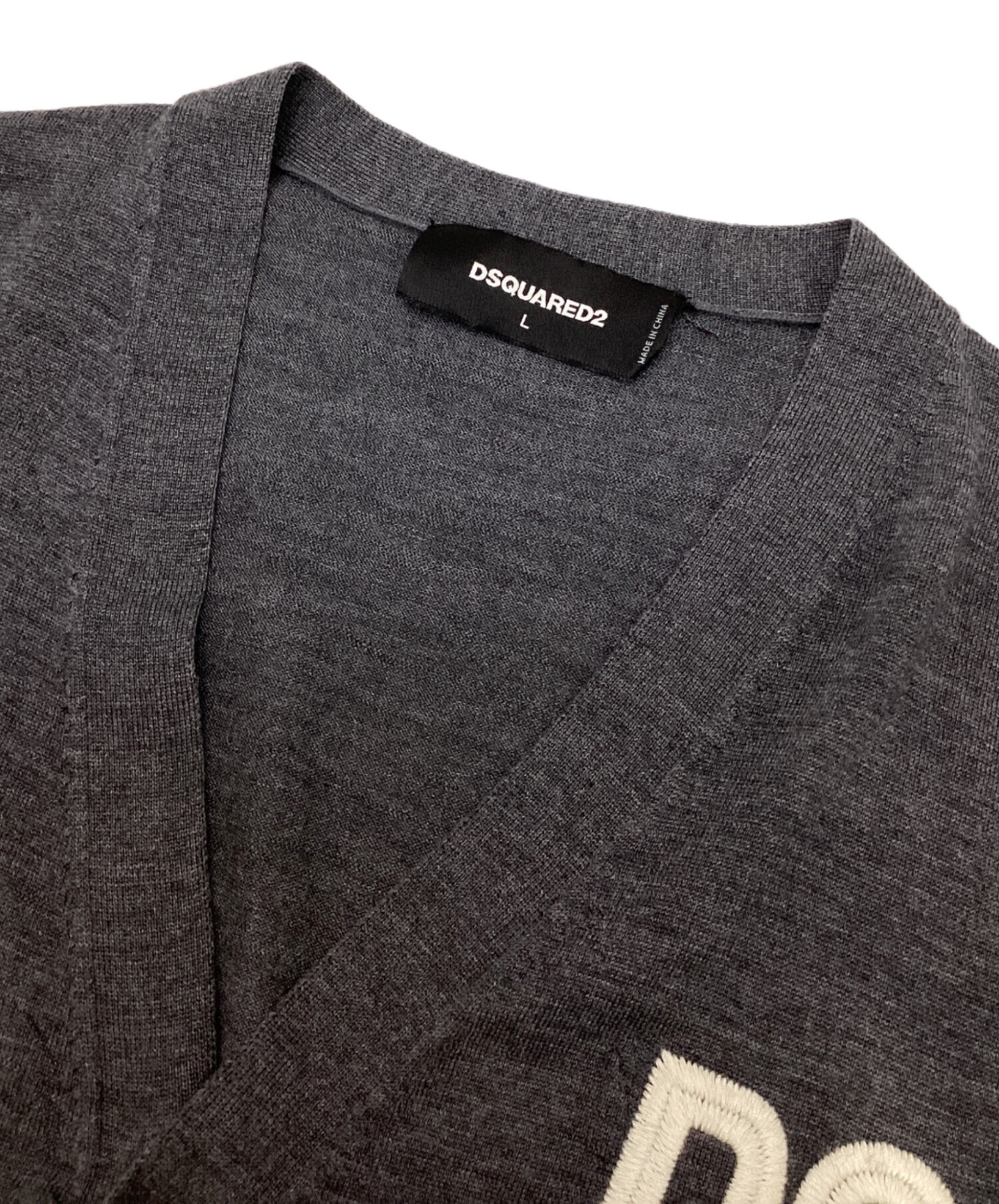 中古・古着通販】DSQUARED2 (ディースクエアード) ニットカーディガン 