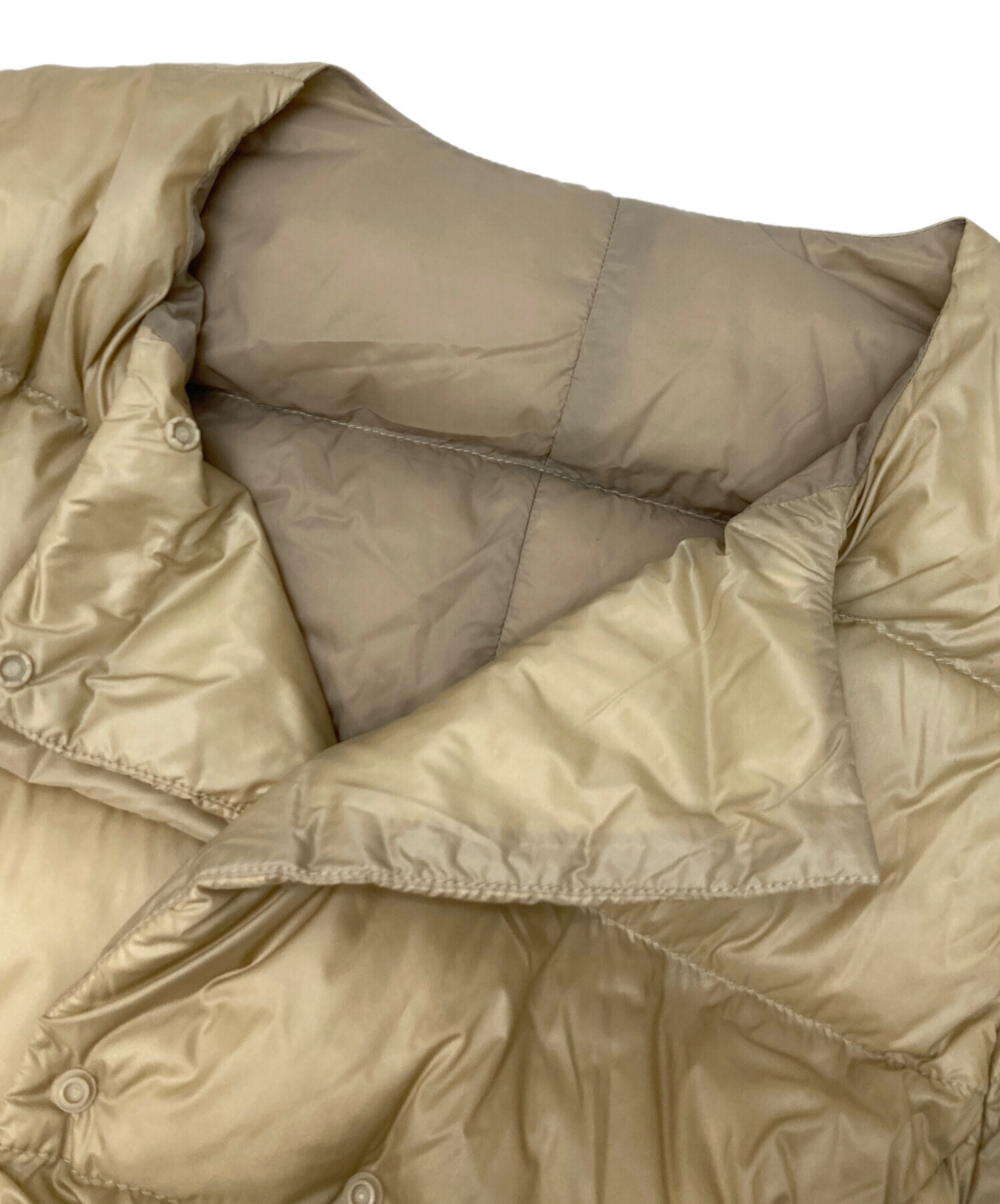 PYRENEX ベージュ ダウンジャケット 38 中古・古着通販】Pyrenex (ピレネックス) KENNETHダウンジャケット