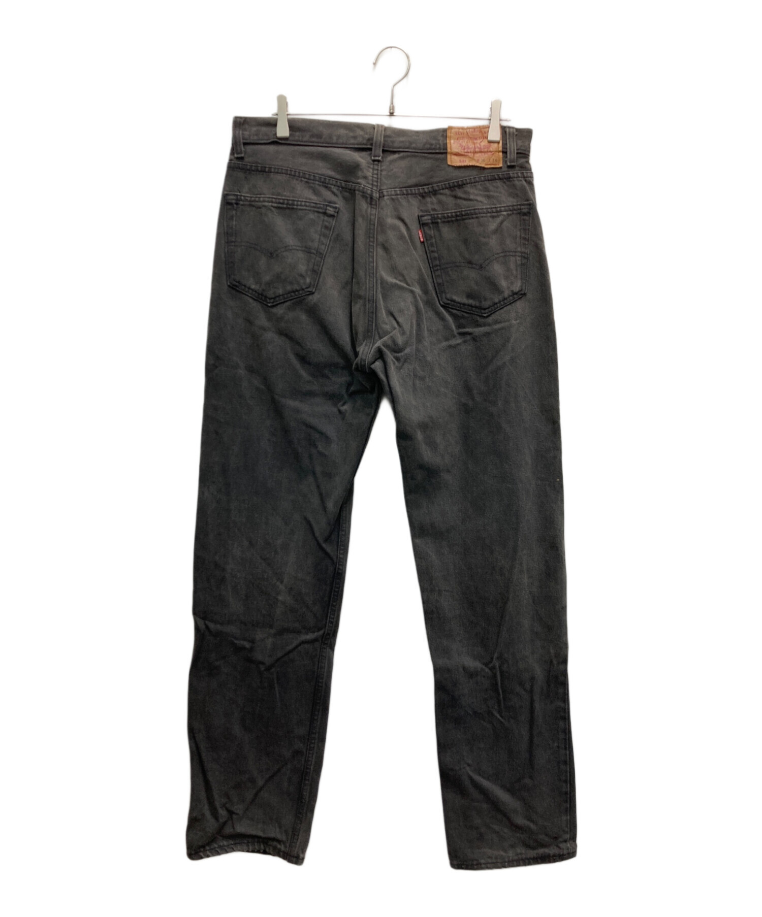Levi's 501 ダークデニム W36 L34 中古・古着通販】LEVI'S (リーバイス) 501後染めデニムパンツ ブラック