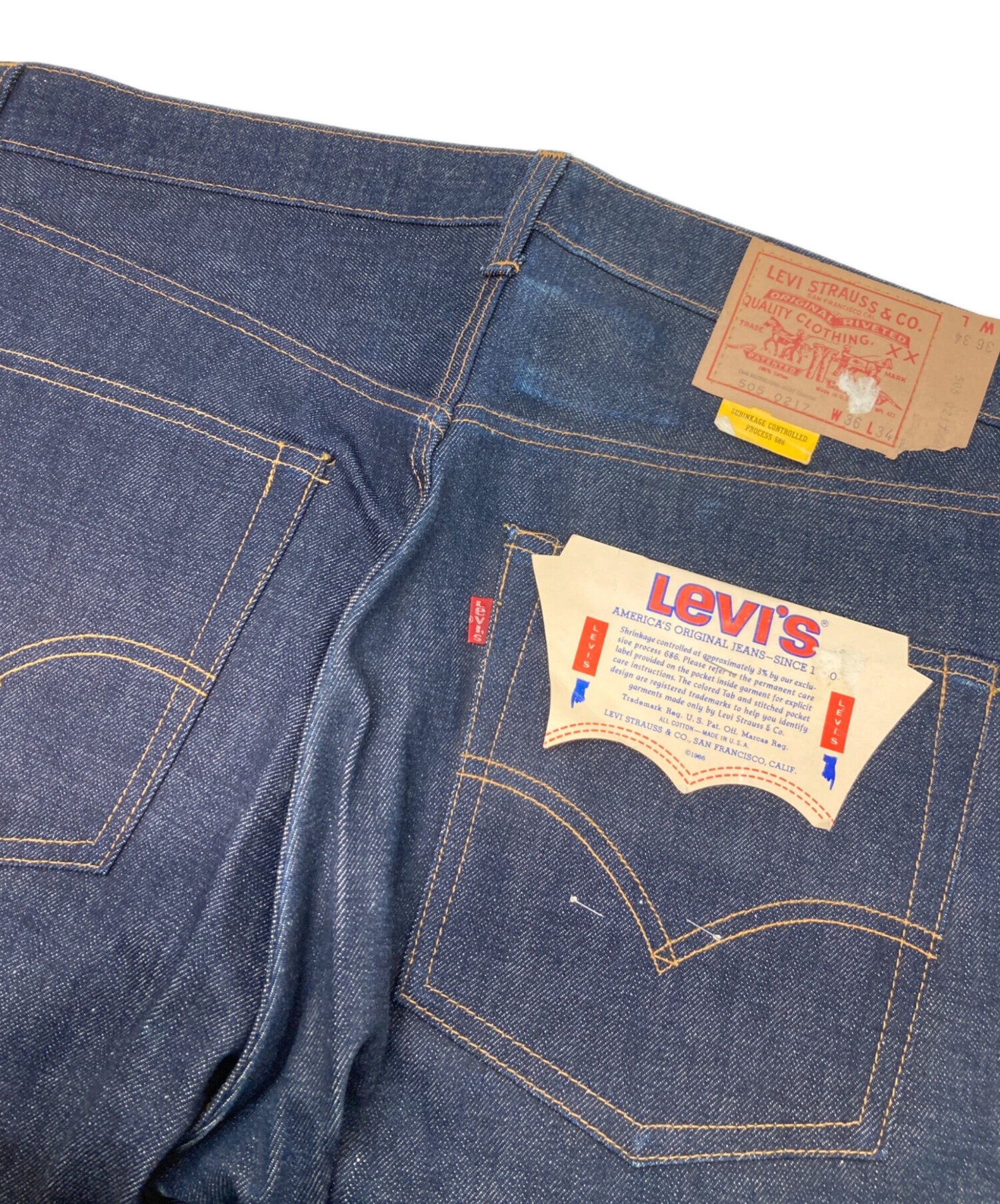 中古・古着通販】LEVI'S (リーバイス) 505ヴィンテージデニムパンツ