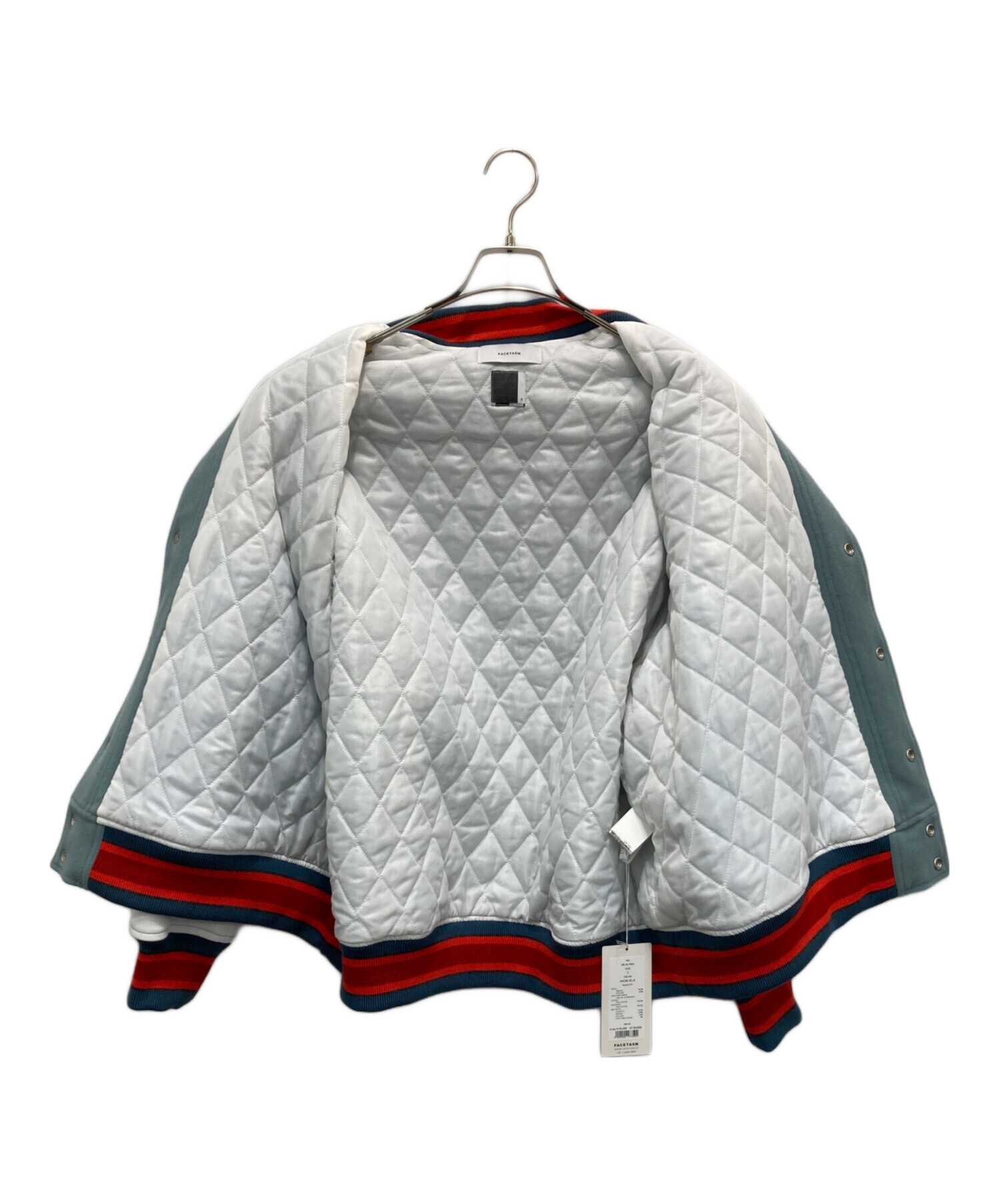 中古・古着通販】FACETASM (ファセッタズム) PATCHED STADIUM JACKET