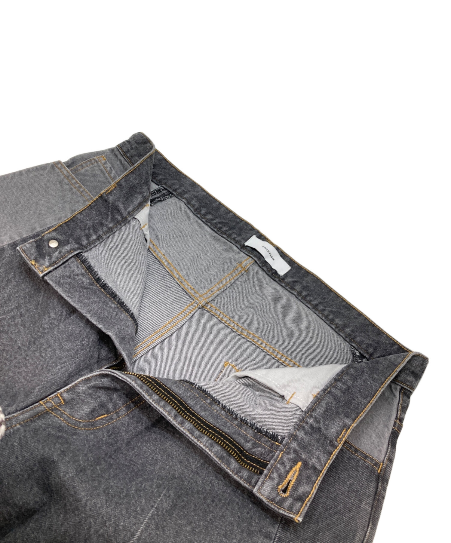 中古・古着通販】FACETASM (ファセッタズム) PATCHWORK DENIM PANTS 