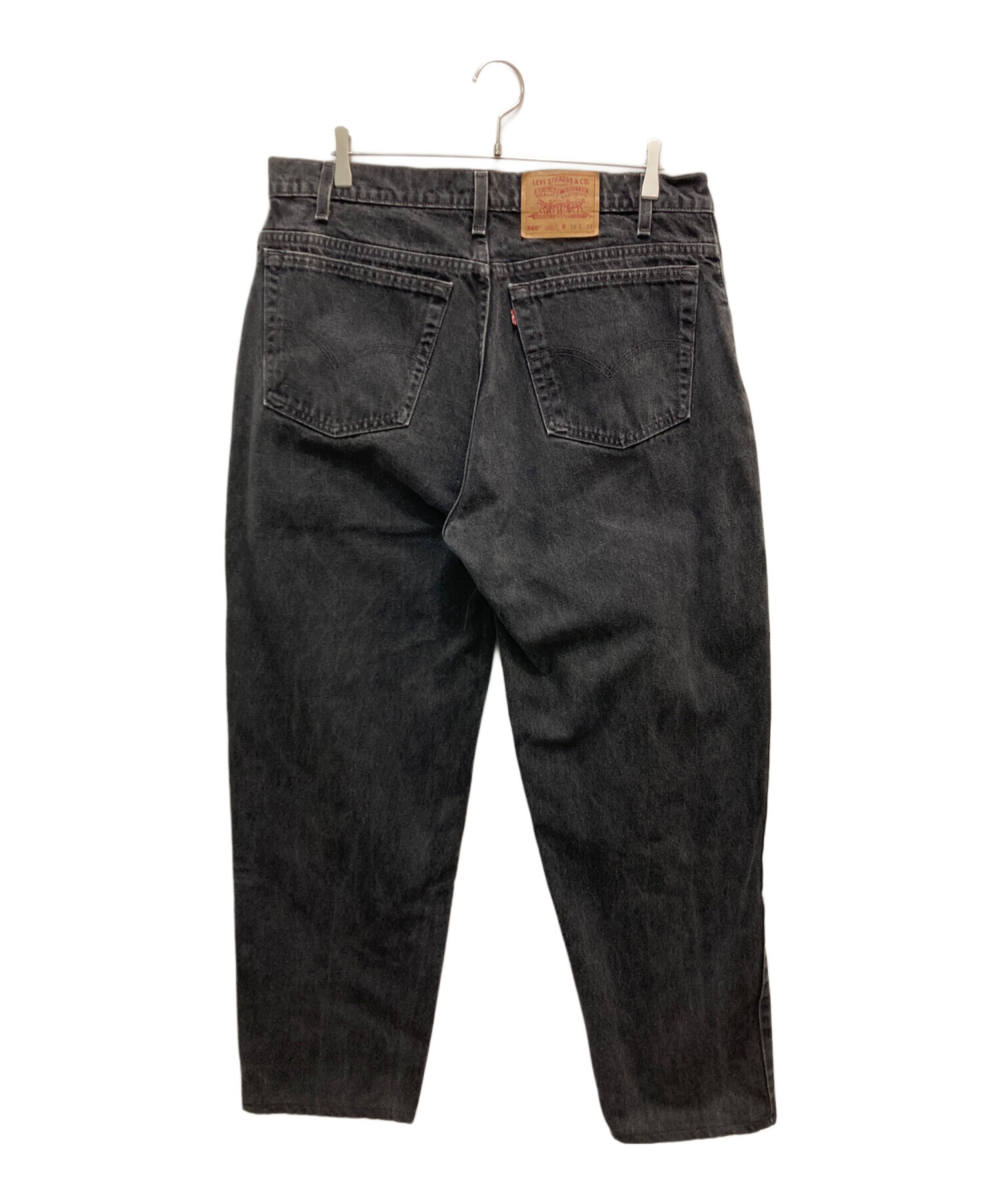 中古・古着通販】LEVI'S (リーバイス) 560デニムパンツ ブラック