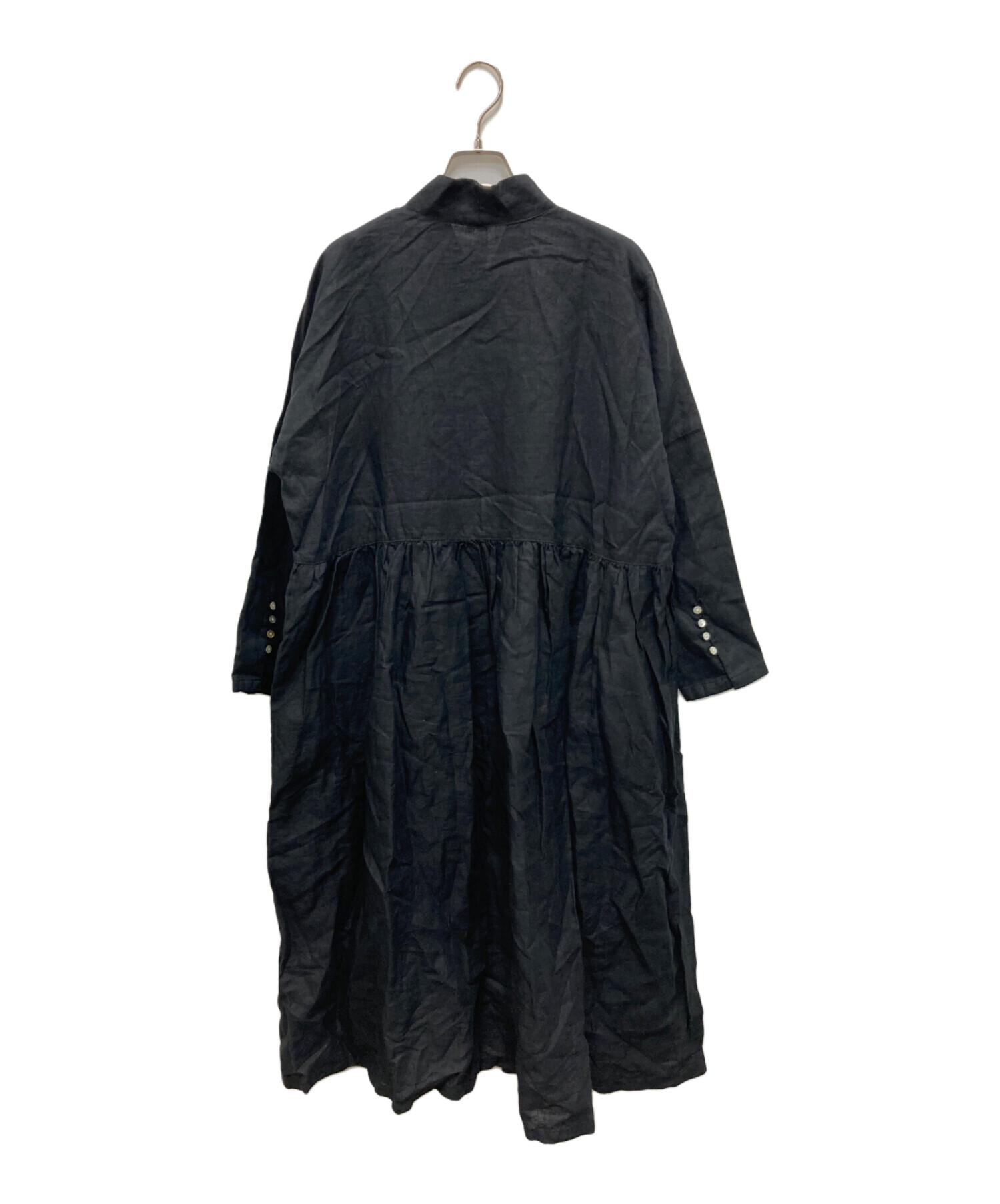 中古・古着通販】08MAB (ゼロハチマブ) 14番手リネン多ボタンギャザー