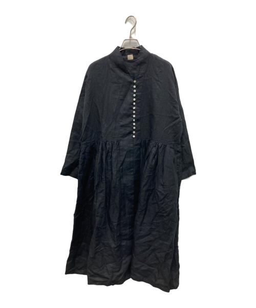 中古・古着通販】08MAB (ゼロハチマブ) 14番手リネン多ボタンギャザー