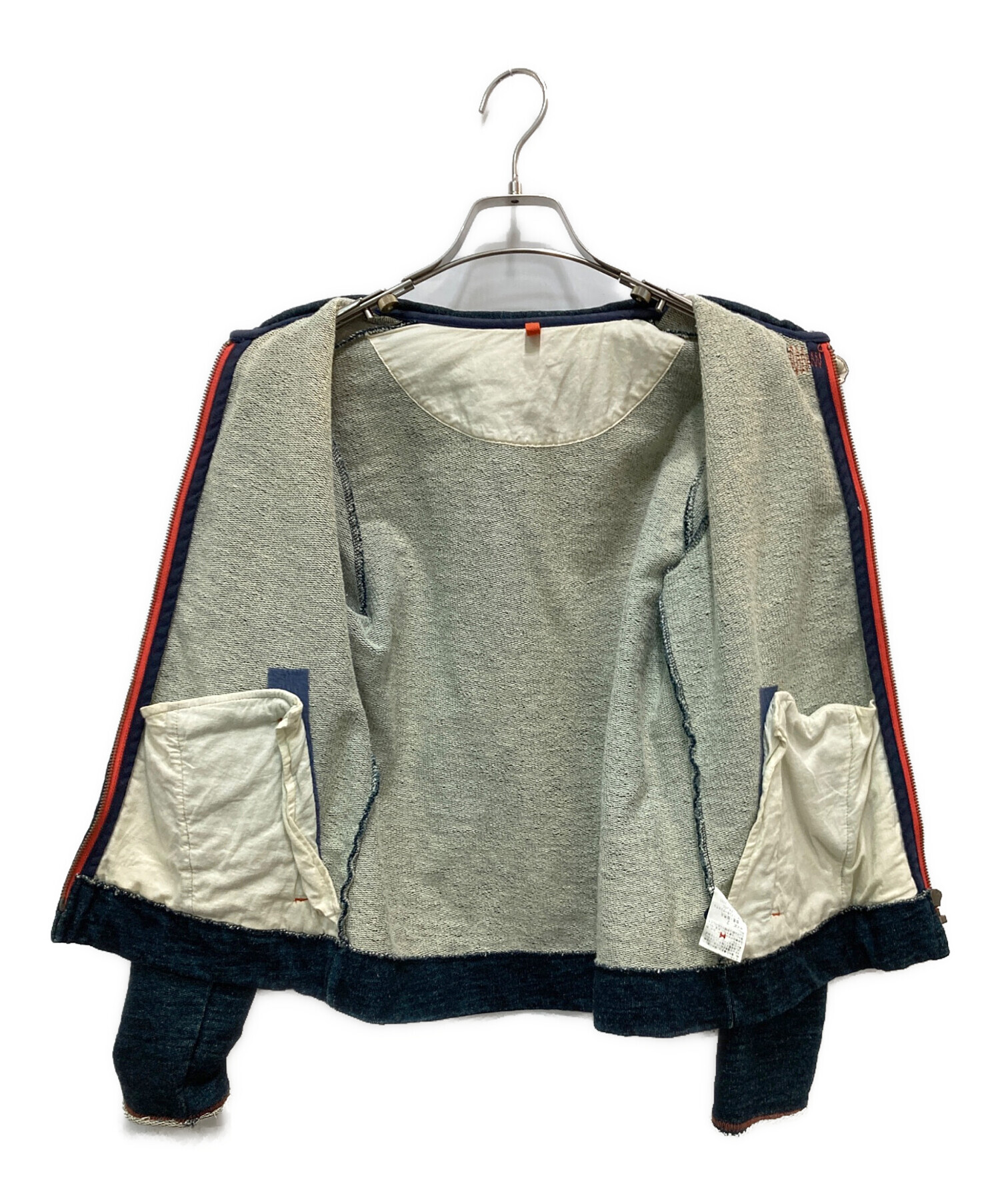 中古・古着通販】PAL'LAS PALACE (パラスパレス) インディゴ染めジップ