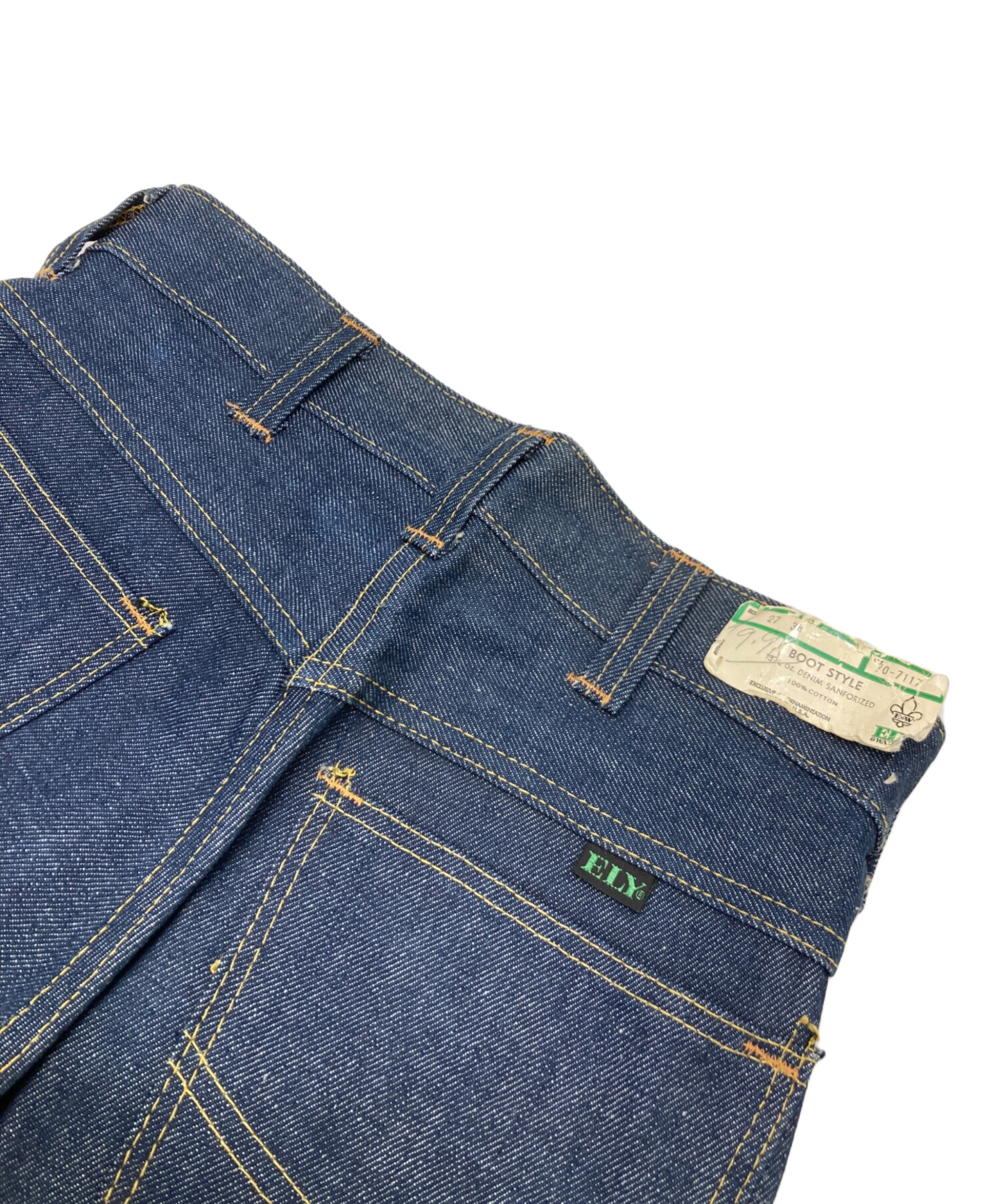 中古・古着通販】ELY (エリー) ブーツカットデニムパンツ インディゴ 