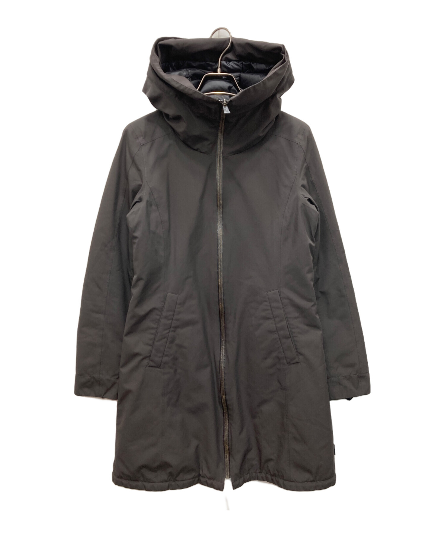 中古・古着通販】HERNO (ヘルノ) ダウンフーデッドコート ブラウン 