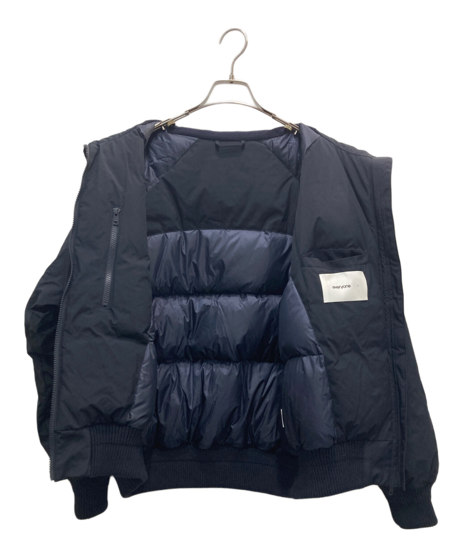 everyone eVent down jacket (NAVY)L | everyone down L サイズ Gear