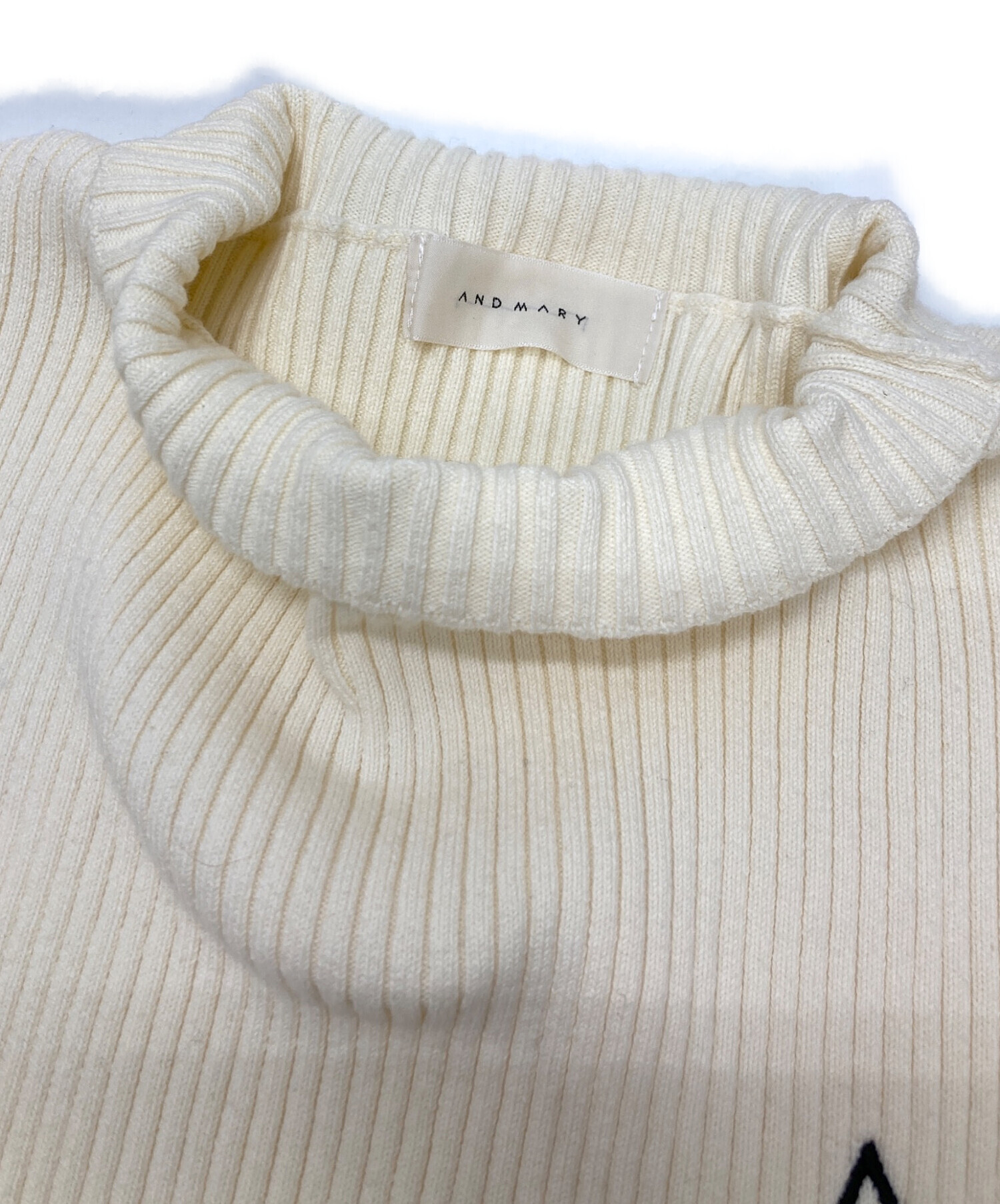 トップス Andmary Dorothy heart tops beige andmary Dorothy heart tops アンドマリー ドロシー ハート トップス