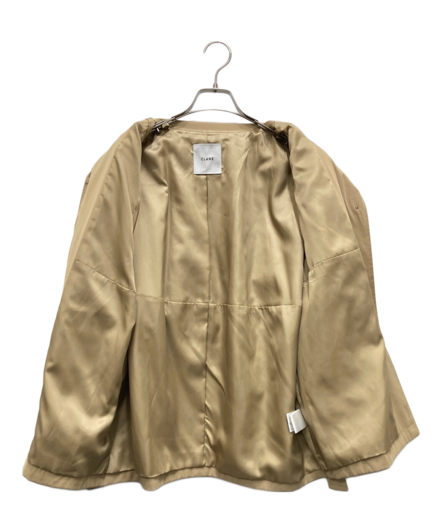 中古・古着通販】CLANE (クラネ) 3WAY ARRANGE JACKET ベージュ サイズ