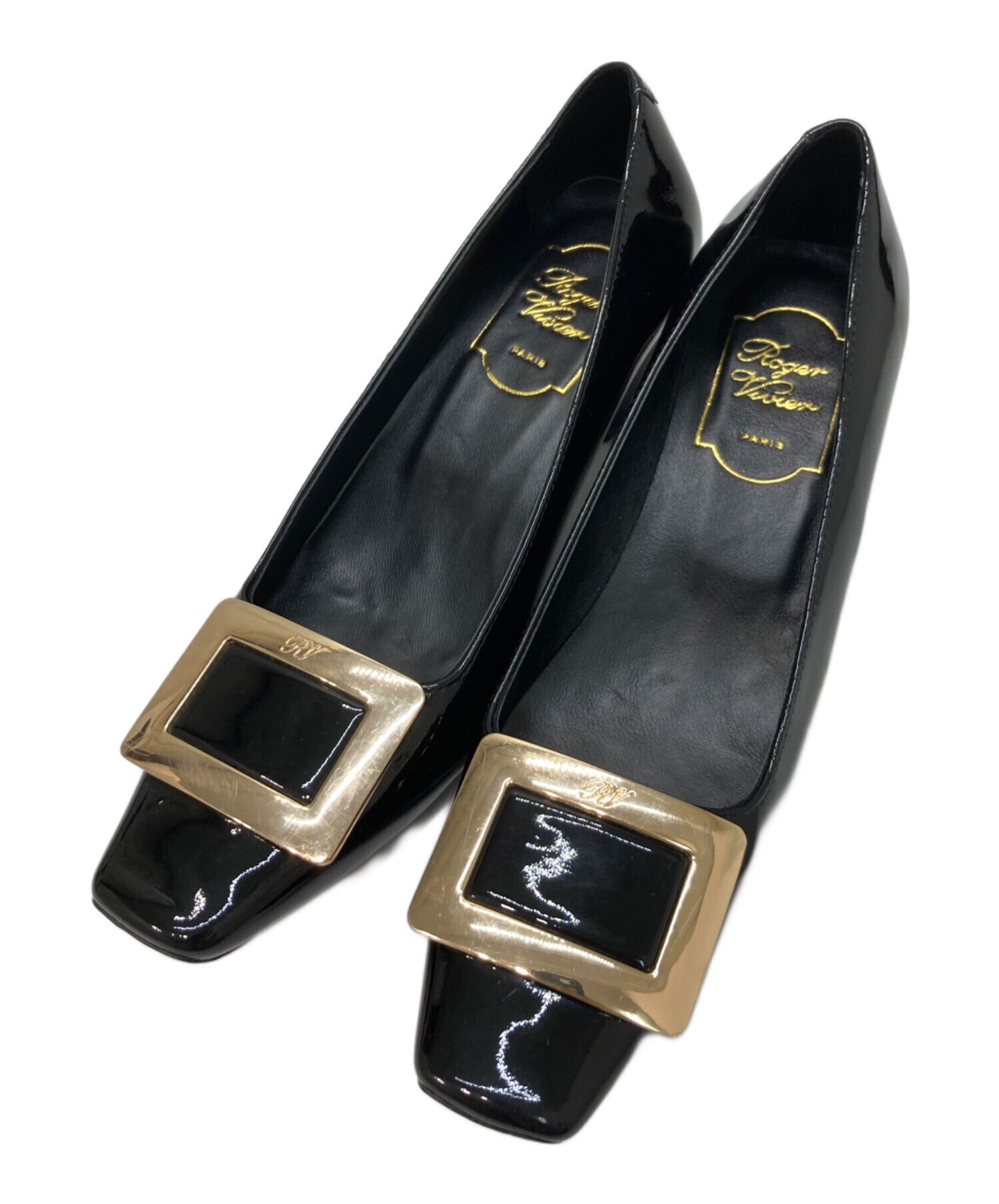 中古・古着通販】Roger Vivier (ロジェ ヴィヴィエ) バックル付 