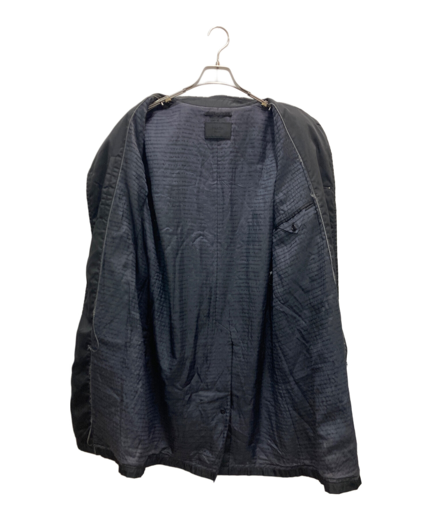 PRADA プラダ ナイロンステンカラーコート 中古・古着通販】PRADA (プラダ) ライナー付オールドナイロンステン