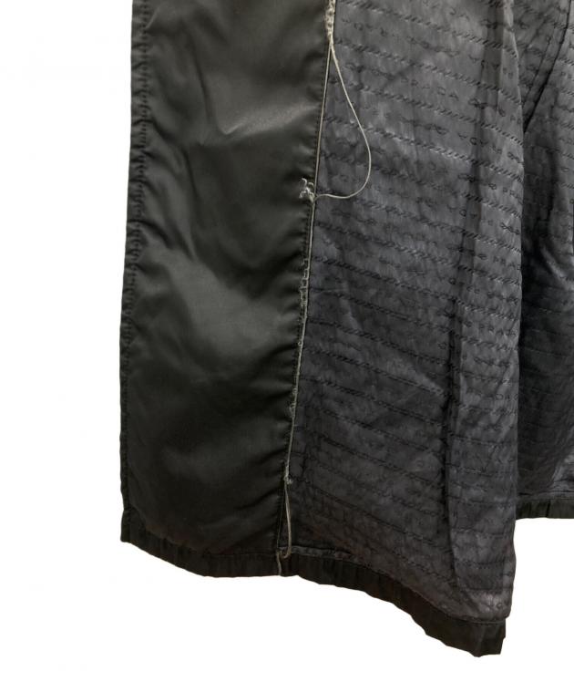 中古・古着通販】PRADA (プラダ) ナイロンステンカラーコート ブラック