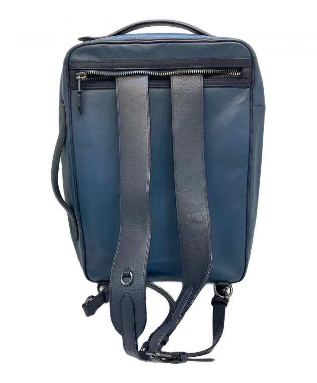 コーチ リュック グラハム コンバーチブル　バックパック ブルー 中古・古着通販】COACH (コーチ) グラハム コンバーチブル バック