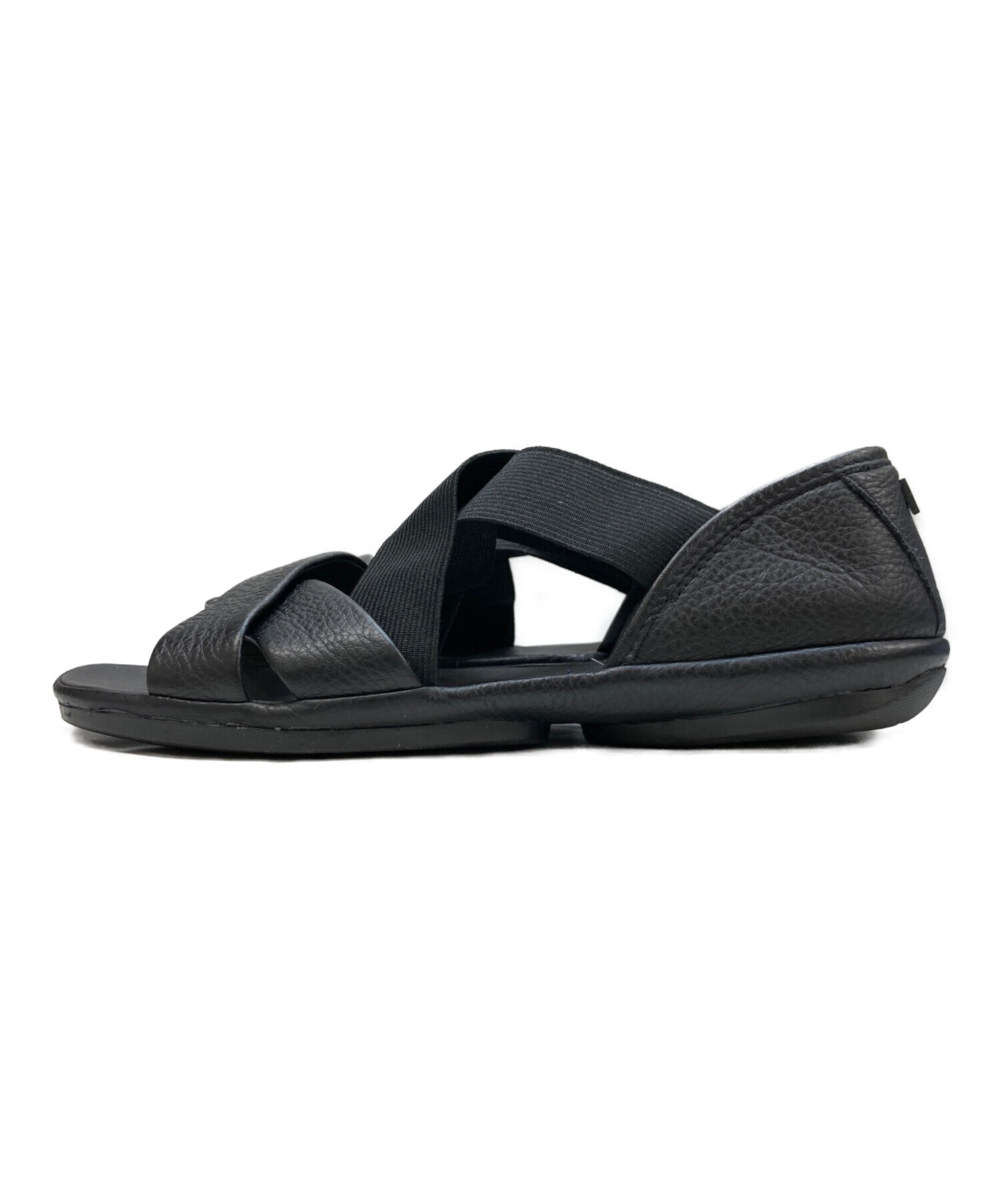 中古・古着通販】CAMPER (カンペール) フラットサンダル ブラック
