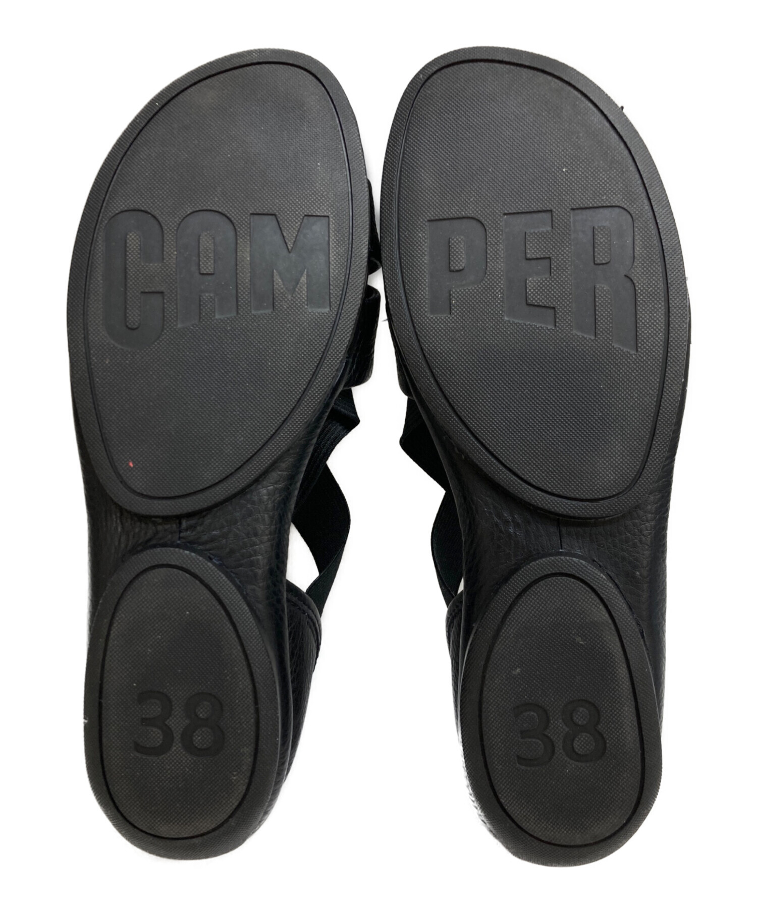 中古・古着通販】CAMPER (カンペール) フラットサンダル ブラック
