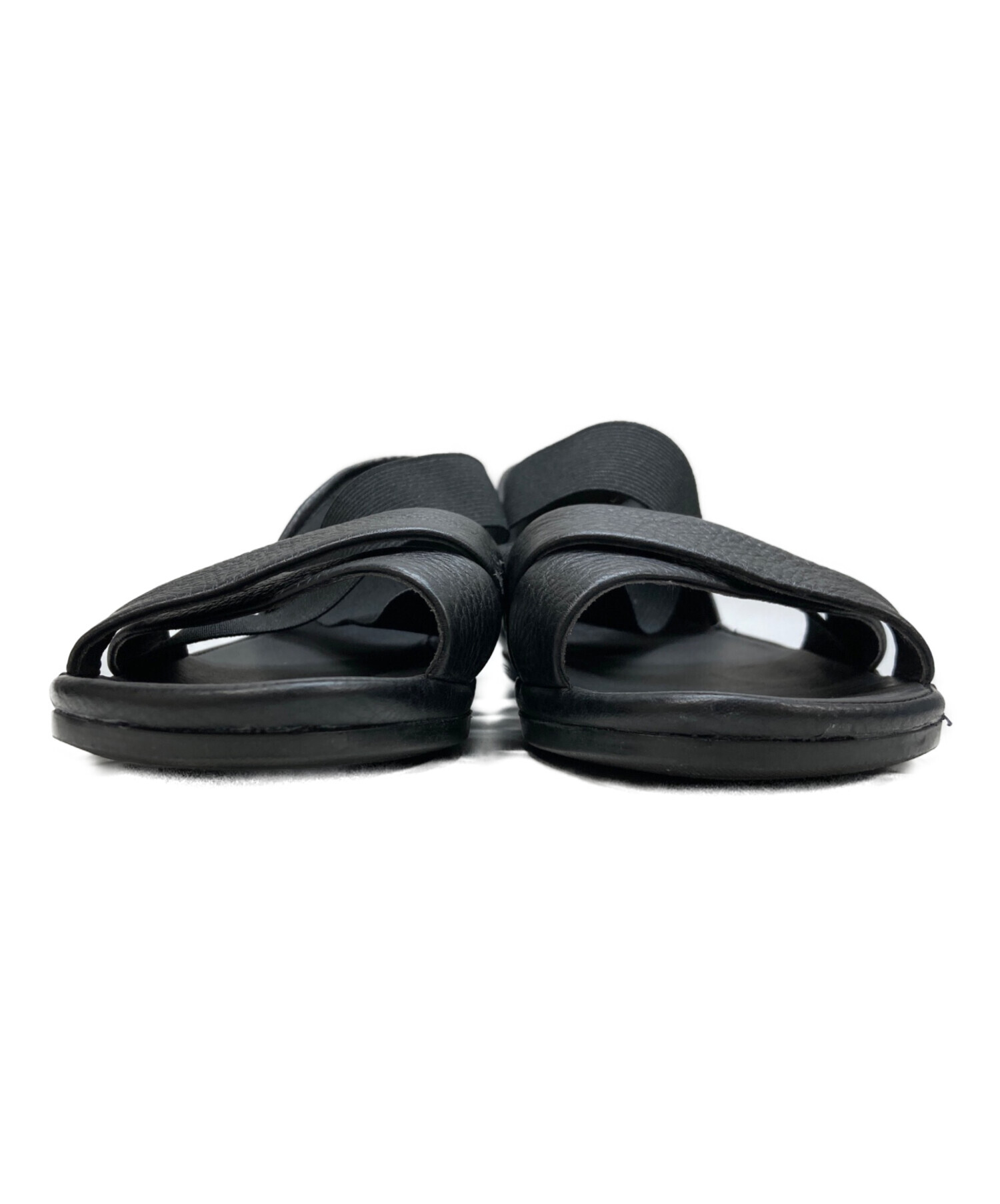 中古・古着通販】CAMPER (カンペール) フラットサンダル ブラック